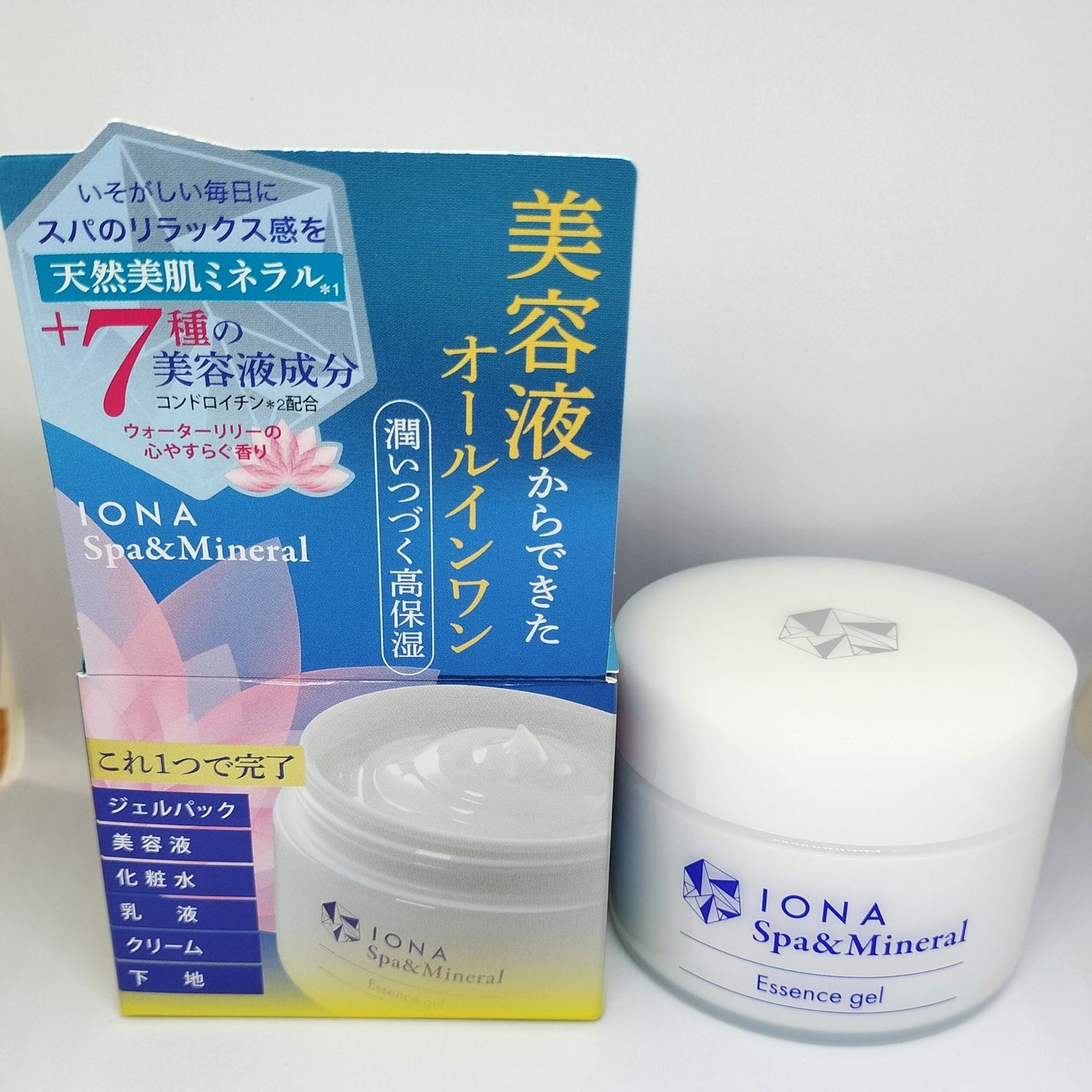 スパ&ミネラル エッセンス ジェル/IONA/フェイスクリームを使ったクチコミ(1枚目)