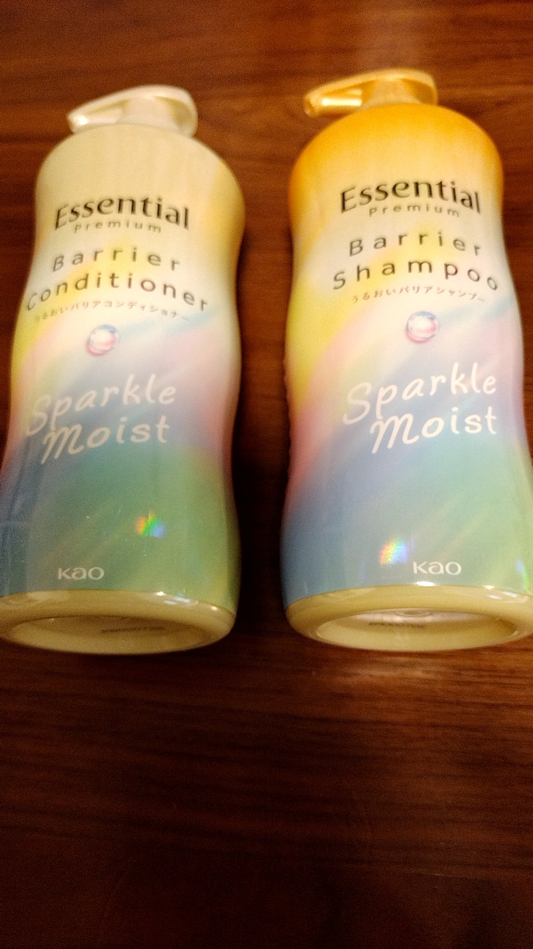 エッセンシャルプレミアム バリアシャンプー・コンディショナー スパークルモイスト/エッセンシャル/市販シャンプーを使ったクチコミ（1枚目）