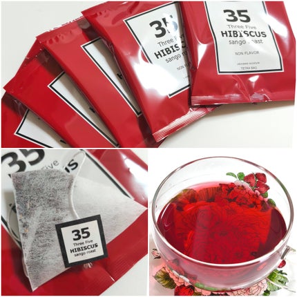 35ハイビスカスティ/35コーヒー/その他ドリンクを使ったクチコミ(2枚目)