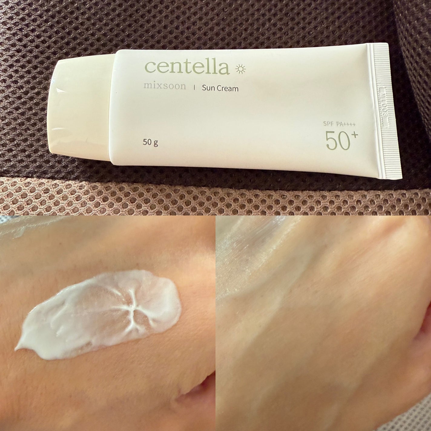 センテラ サンクリーム/mixsoon/日焼け止めクリームを使ったクチコミ(1枚目)