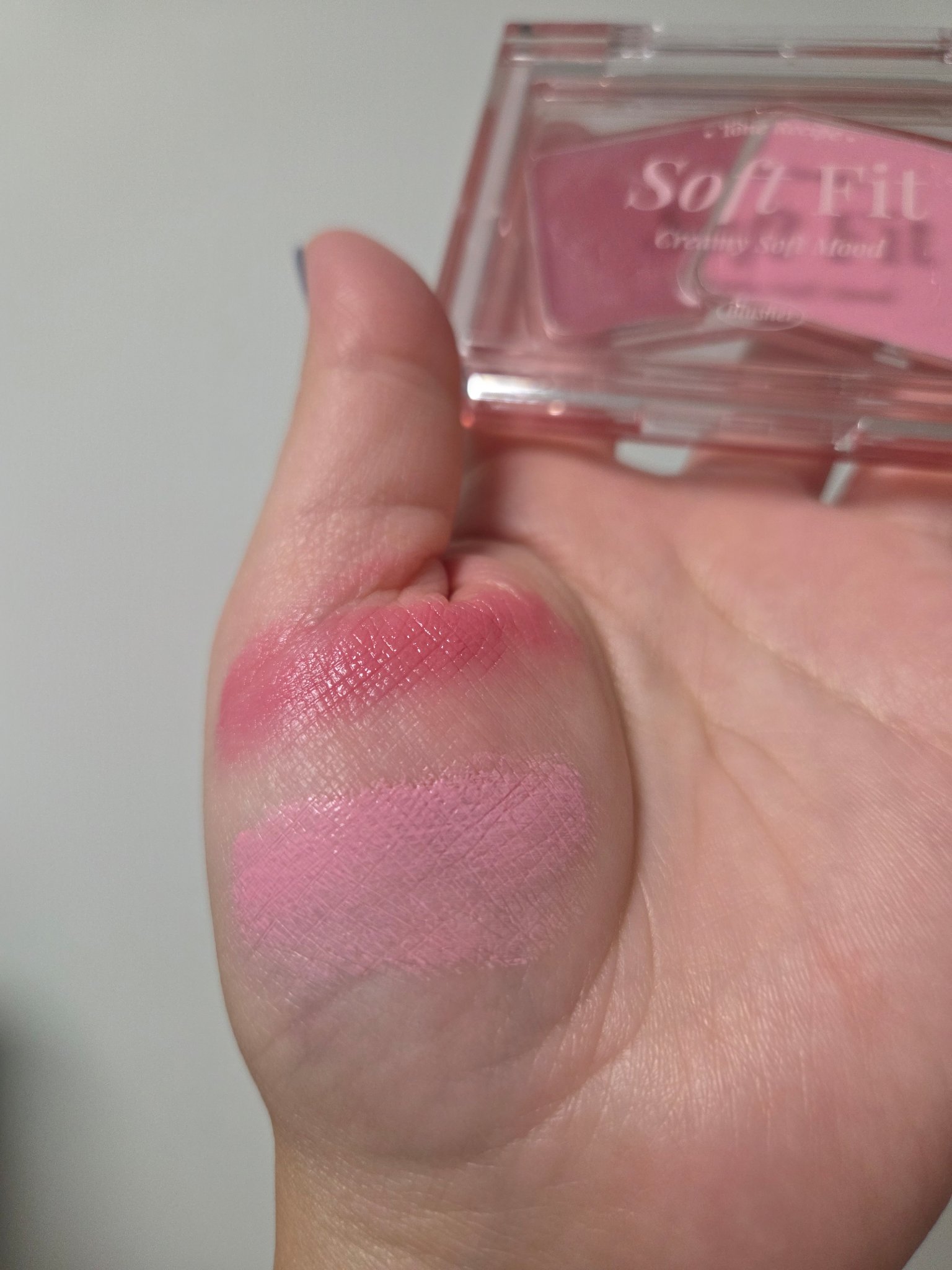 Soft Fitting Cream Blusher 03 ベリースー/フォレンコス/ジェル・クリームチークを使ったクチコミ（2枚目）