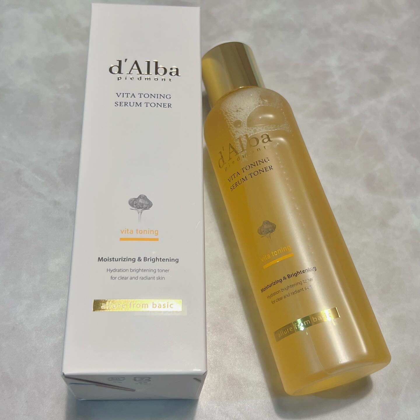 ビタトーニングセラムトナー/ダルバ/化粧水を使ったクチコミ（2枚目）