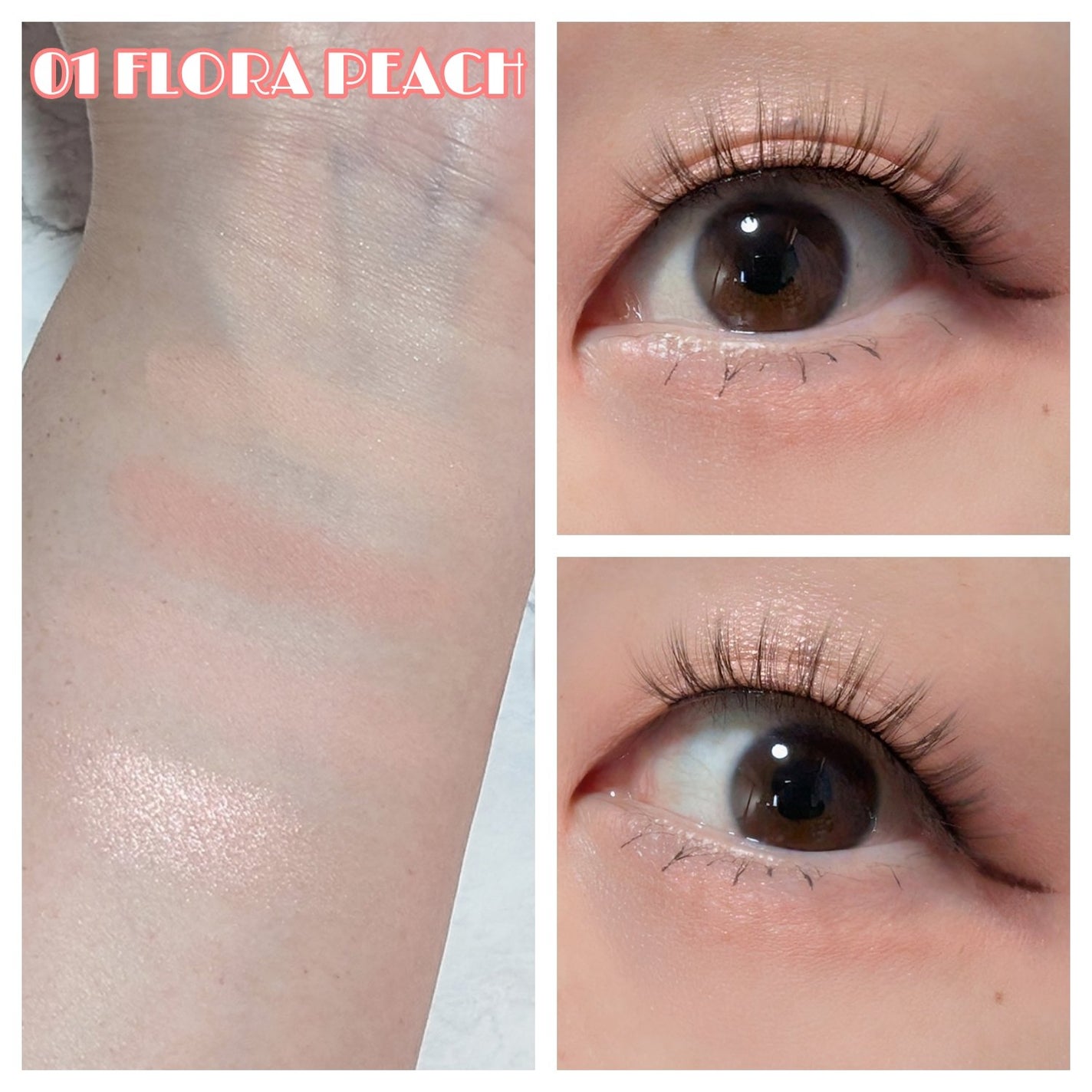 フローラアイパレット/AMUSE/アイシャドウを使ったクチコミ(3枚目)