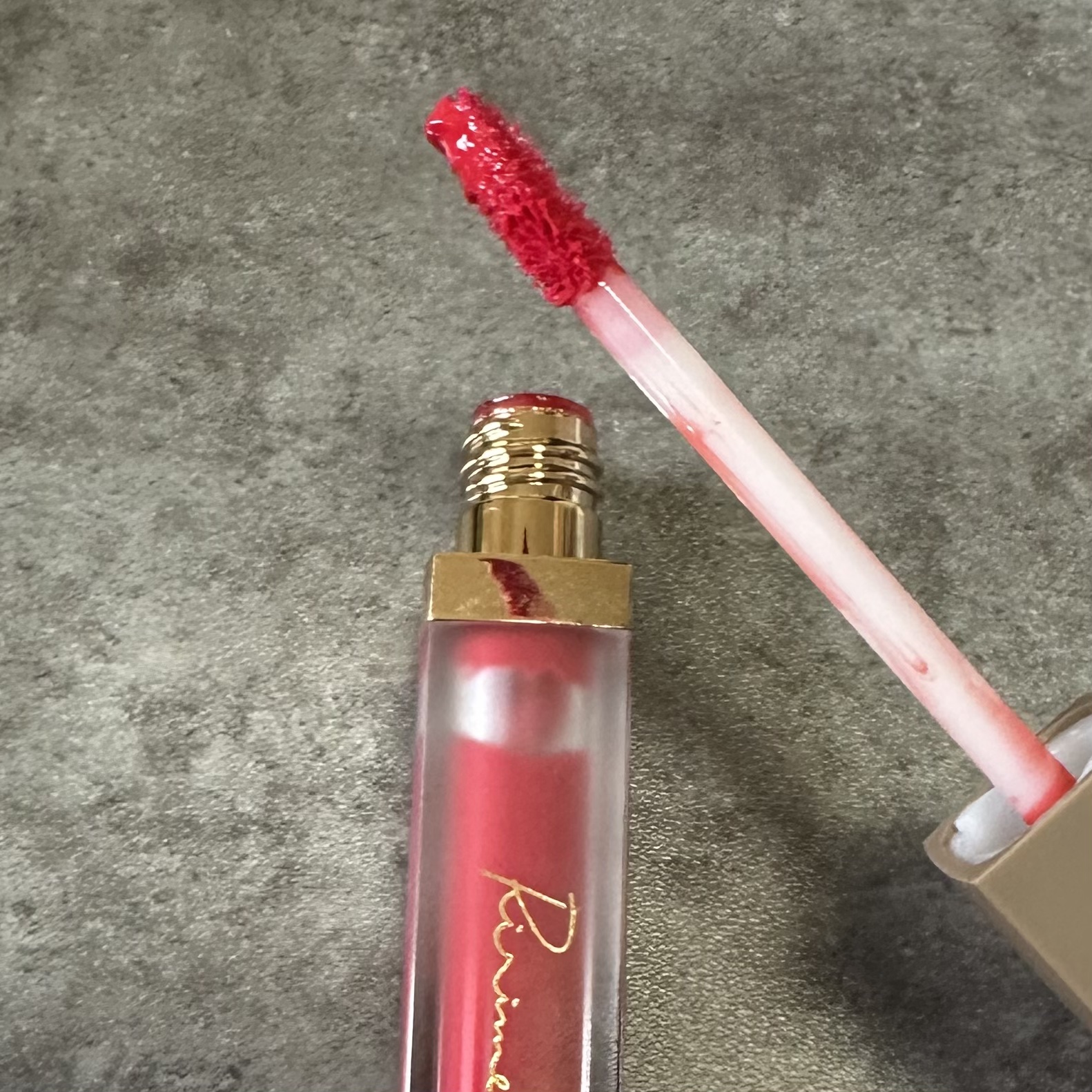 ミューテッドシアーティント/Ririmew/リップティントを使ったクチコミ（3枚目）