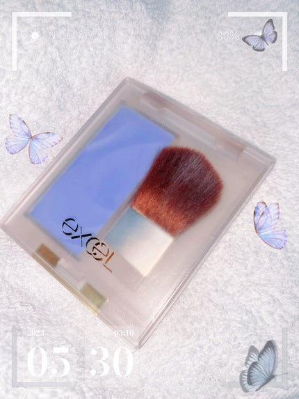 シームレストーン ブラッシュ/excel/パウダーチークを使ったクチコミ(1枚目)