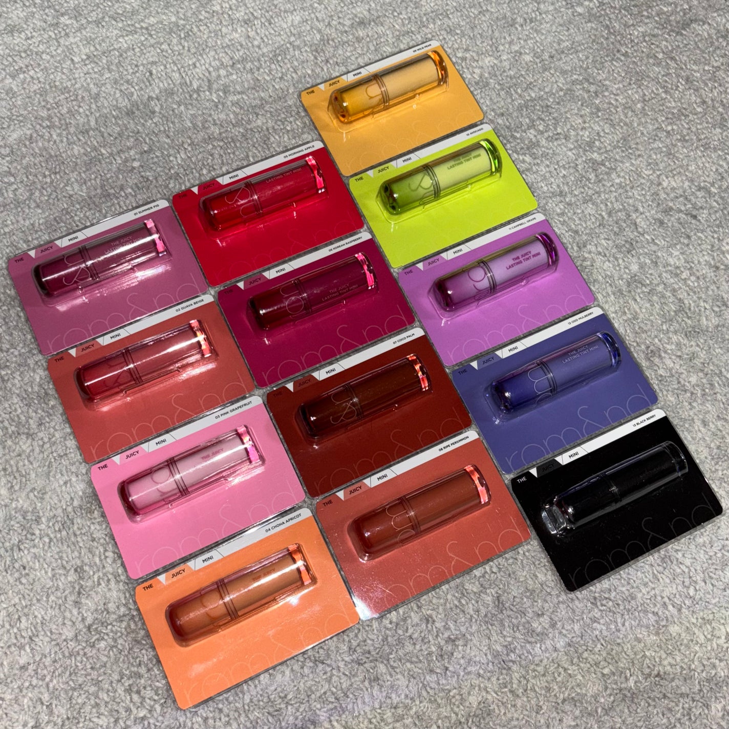 ザ ジューシーラスティングティント/rom&nd/リップティントを使ったクチコミ(1枚目)