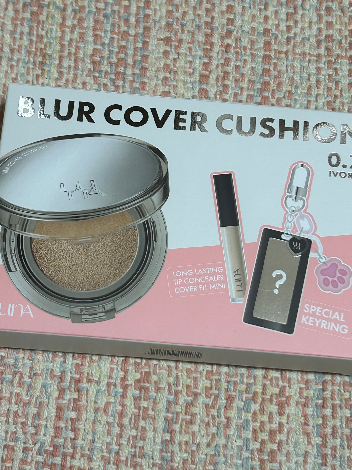 ブラーカバークッション/LUNA/クッションファンデーションを使ったクチコミ(1枚目)