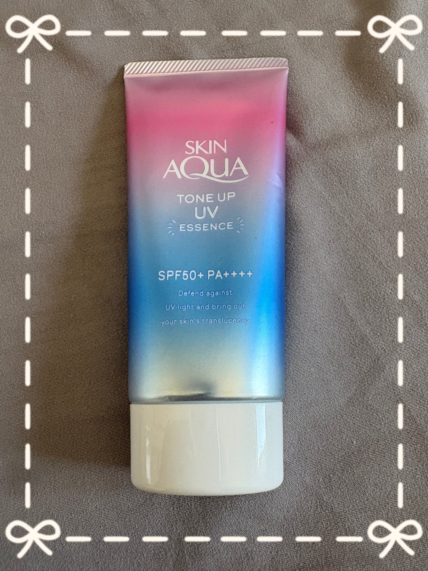 スキンアクア トーンアップUVエッセンス/スキンアクア/日焼け止めクリームを使ったクチコミ(1枚目)