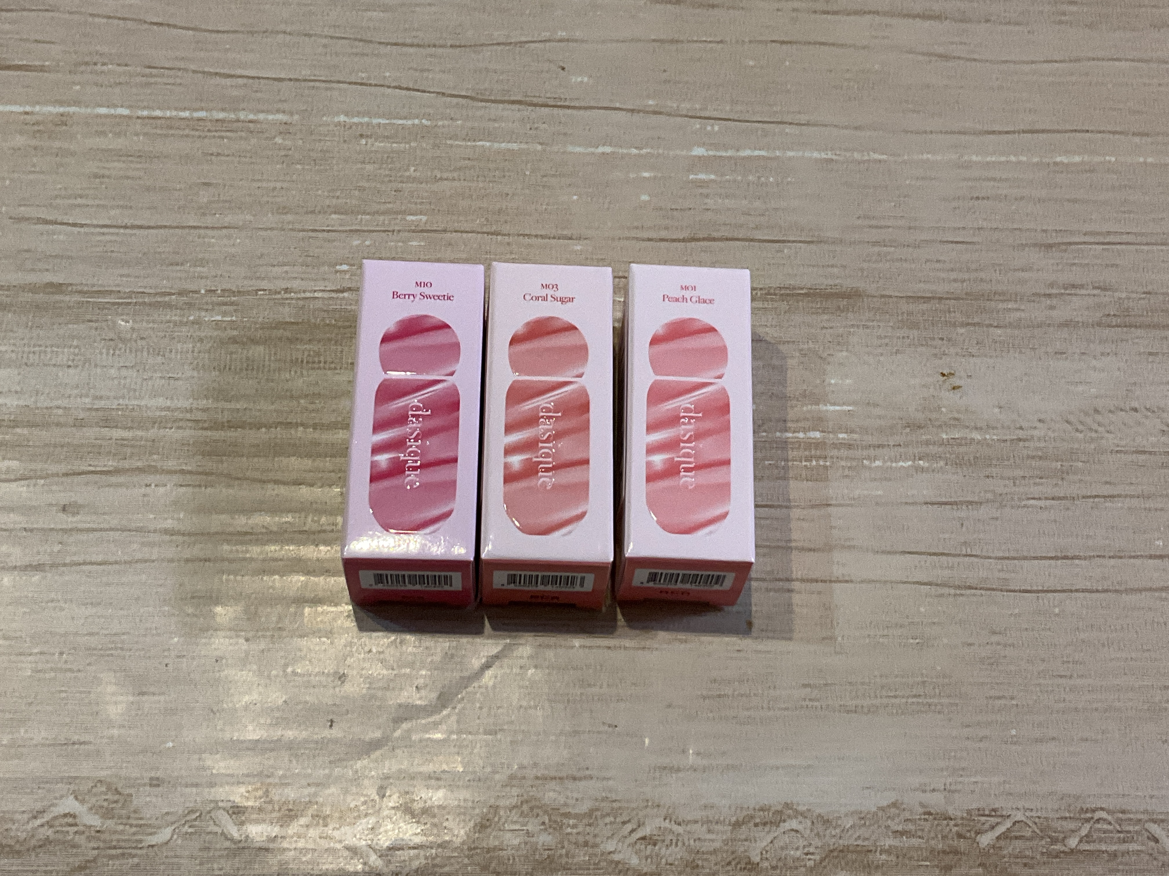 ジューシーデューイグロウティント 03 コーラルシュガー(ミニ) /dasique/リップティントを使ったクチコミ（1枚目）