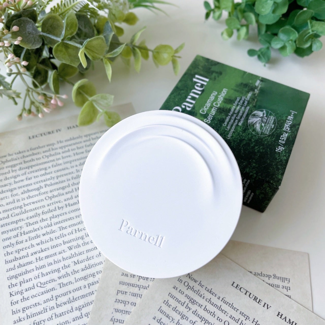 シカマヌ セラム クッションファンデ/parnell/クッションファンデーションを使ったクチコミ(1枚目)