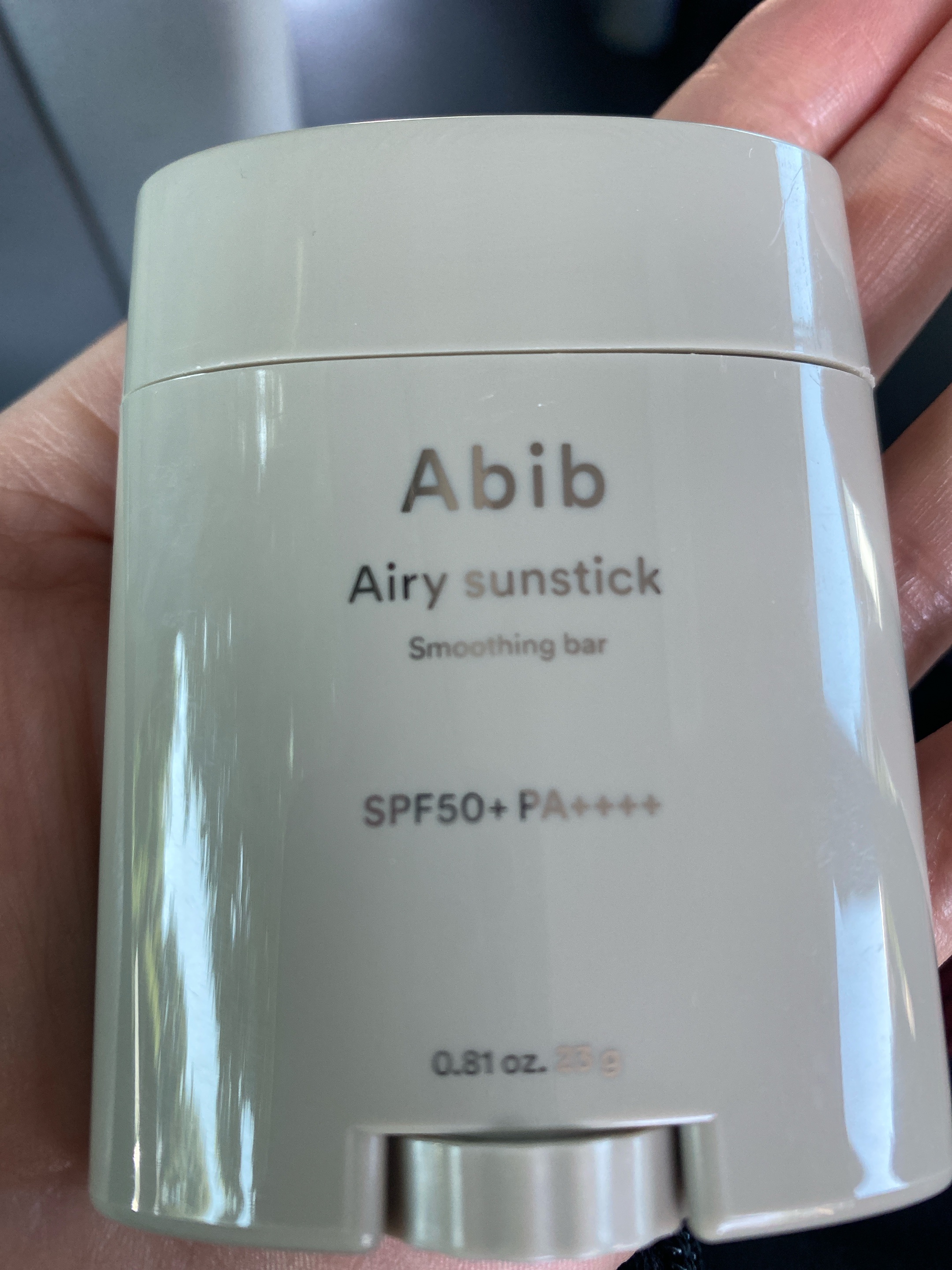 エアリーサンスティックスムージングバー/Abib /日焼け止めスティックを使ったクチコミ（1枚目）