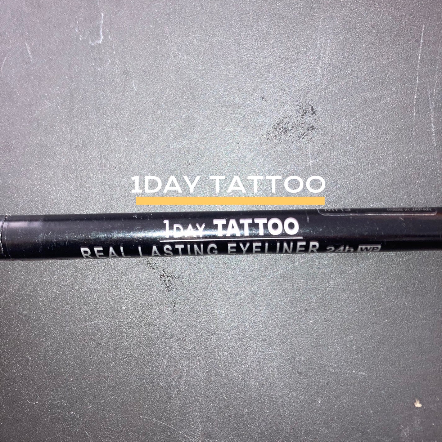 1DAY TATTOO リキッドアイライナー/K-パレット/リキッドアイライナーを使ったクチコミ(1枚目)