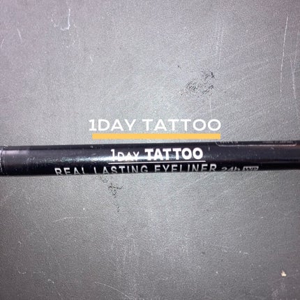 1DAY TATTOO リキッドアイライナー/K-パレット/リキッドアイライナーを使ったクチコミ(1枚目)