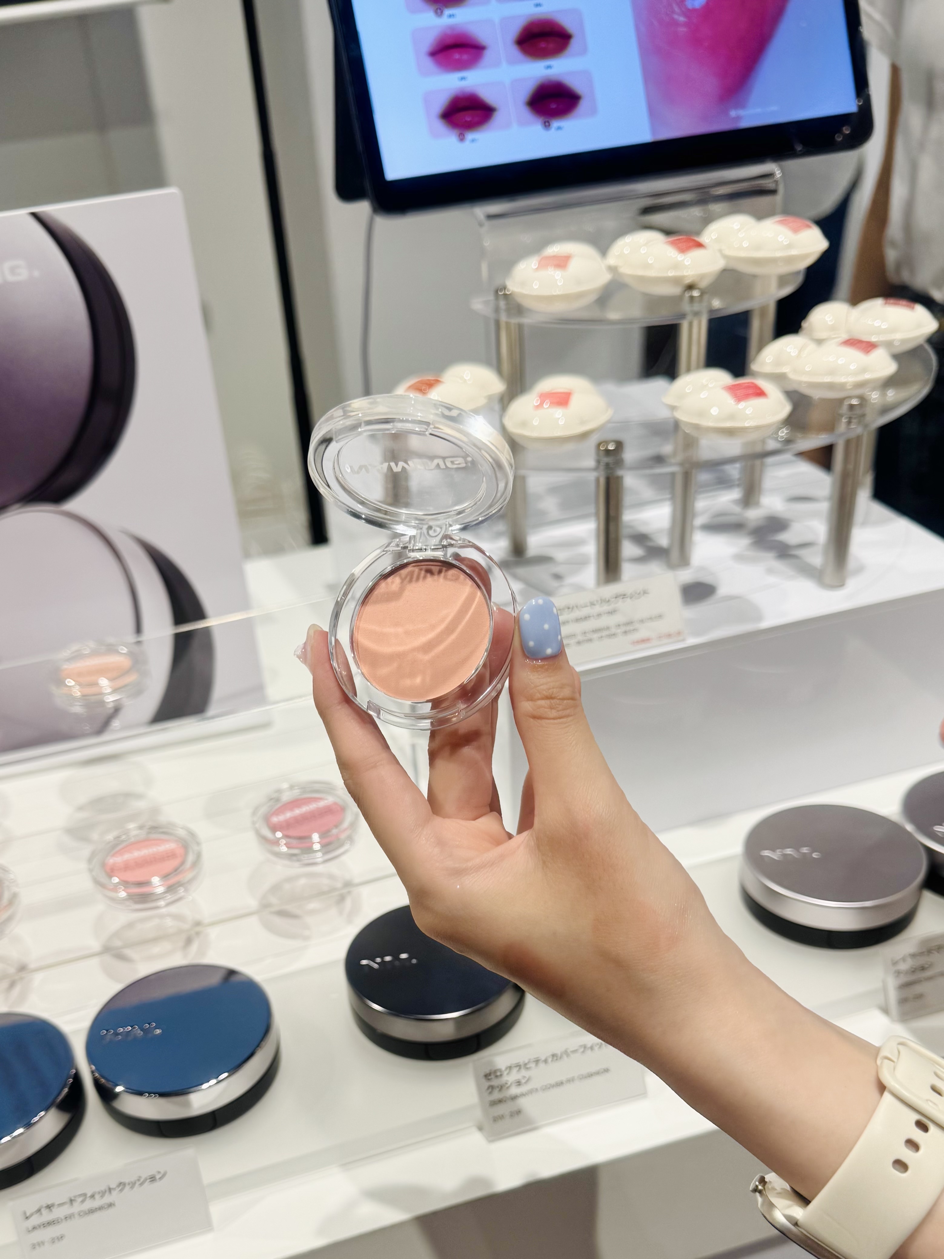 ネーミング フラッフィーパウダーブラッシュ/NAMING./パウダーチークを使ったクチコミ（1枚目）