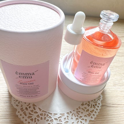 エンカンタールヘアオイル シャインフローラル&ムスク/emma emu/ヘアオイルを使ったクチコミ(2枚目)