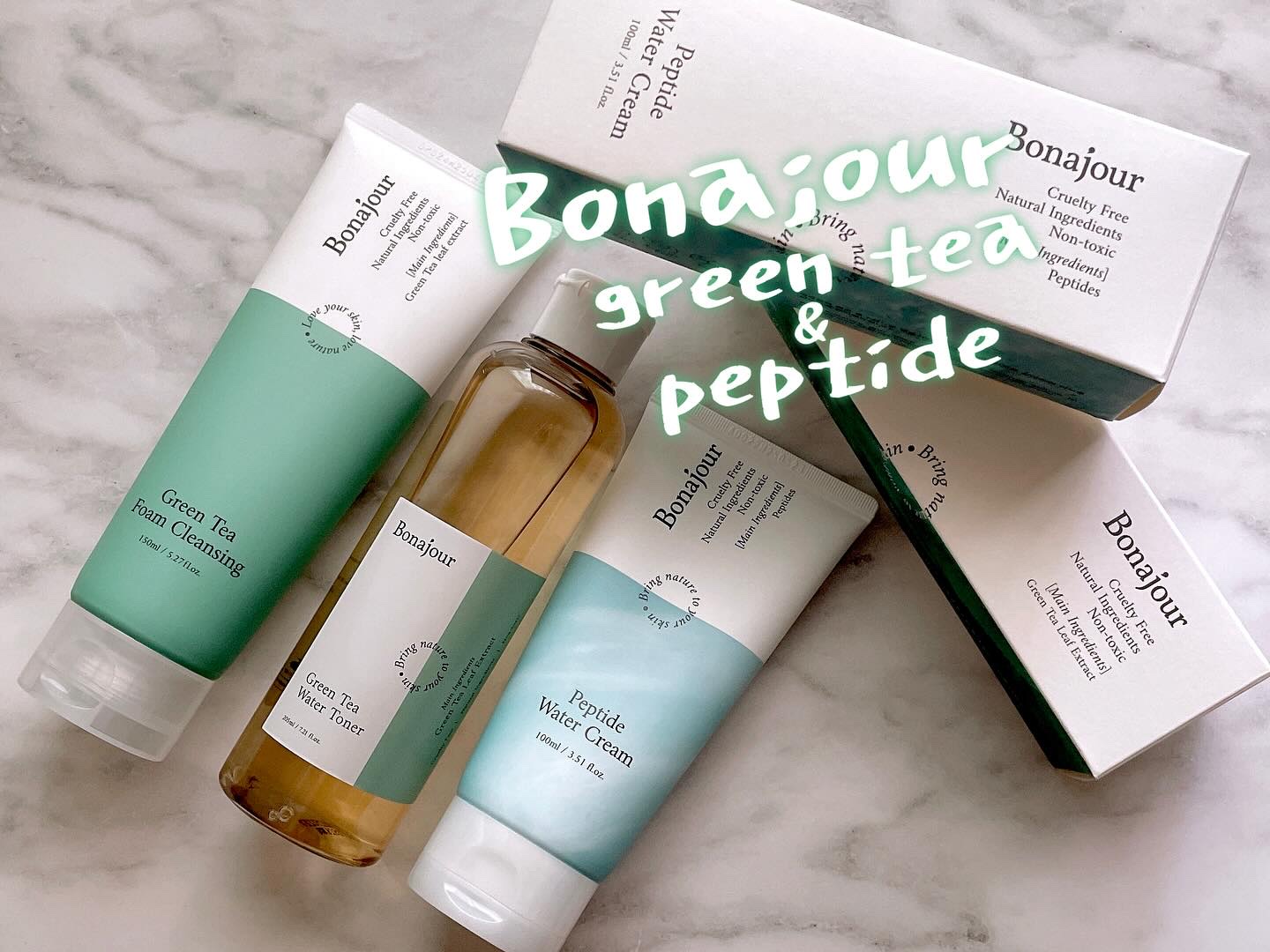 ペプチドウォータークリーム/Bonajour/フェイスクリームを使ったクチコミ（1枚目）
