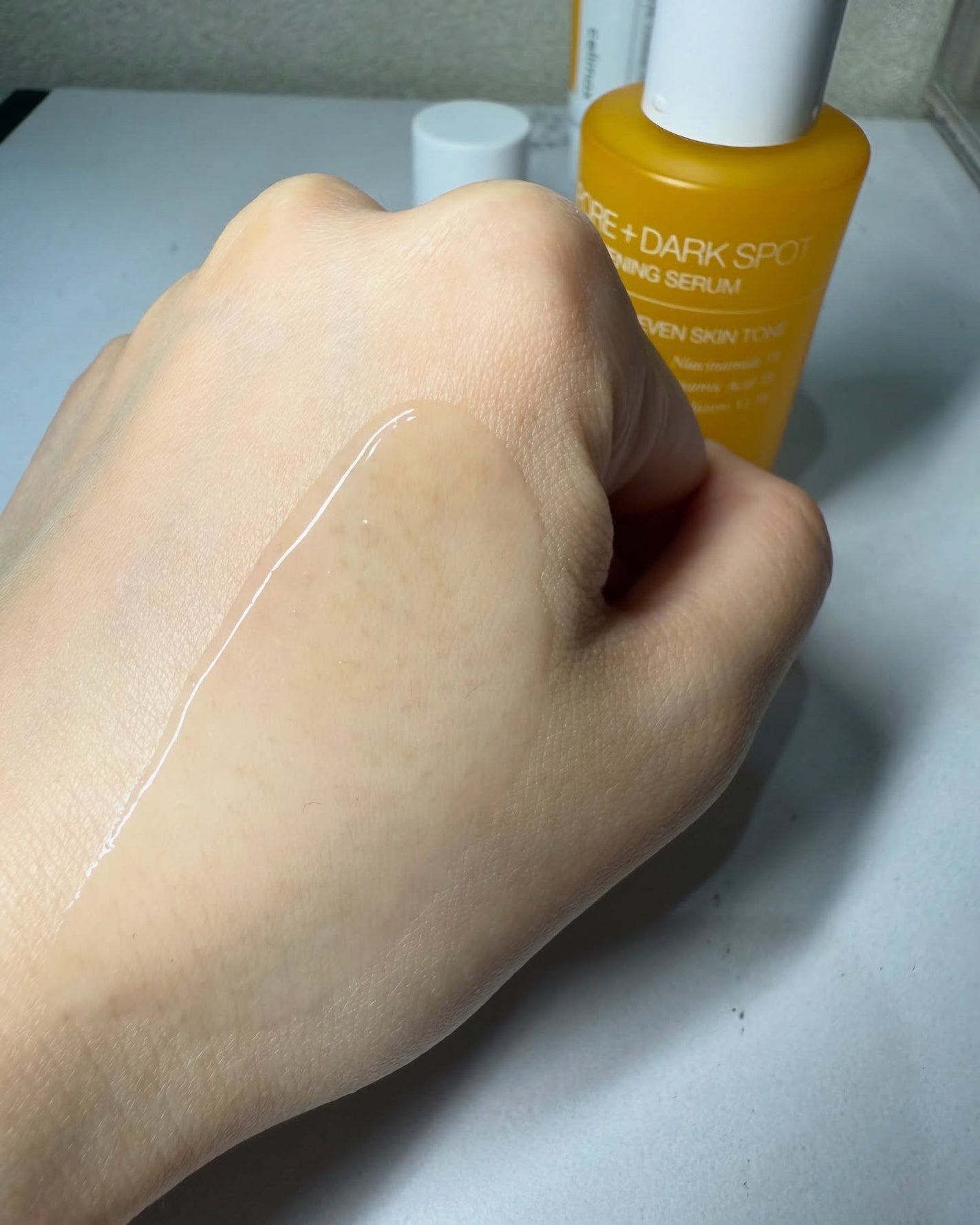 ポア ブライトニング シミケアセラム/celimax/美容液を使ったクチコミ(5枚目)