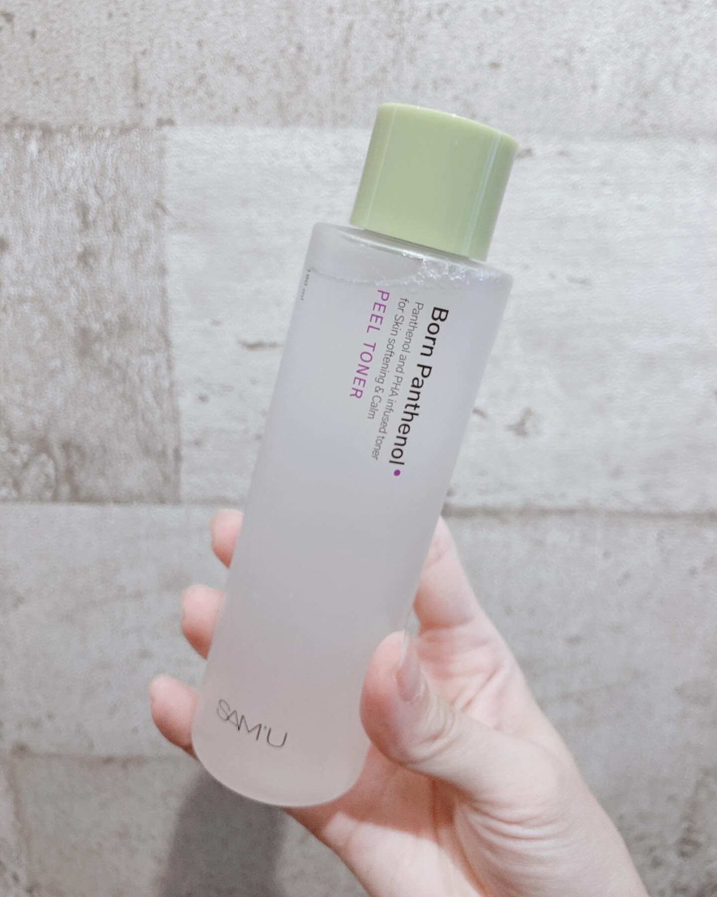 ボーンパンテノールピールトナー/SAM'U/化粧水を使ったクチコミ（2枚目）