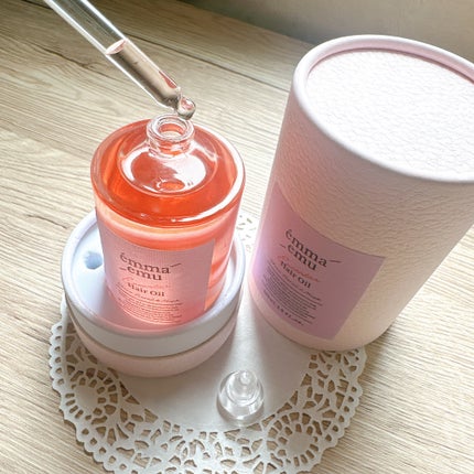 エンカンタールヘアオイル シャインフローラル&ムスク/emma emu/ヘアオイルを使ったクチコミ(4枚目)