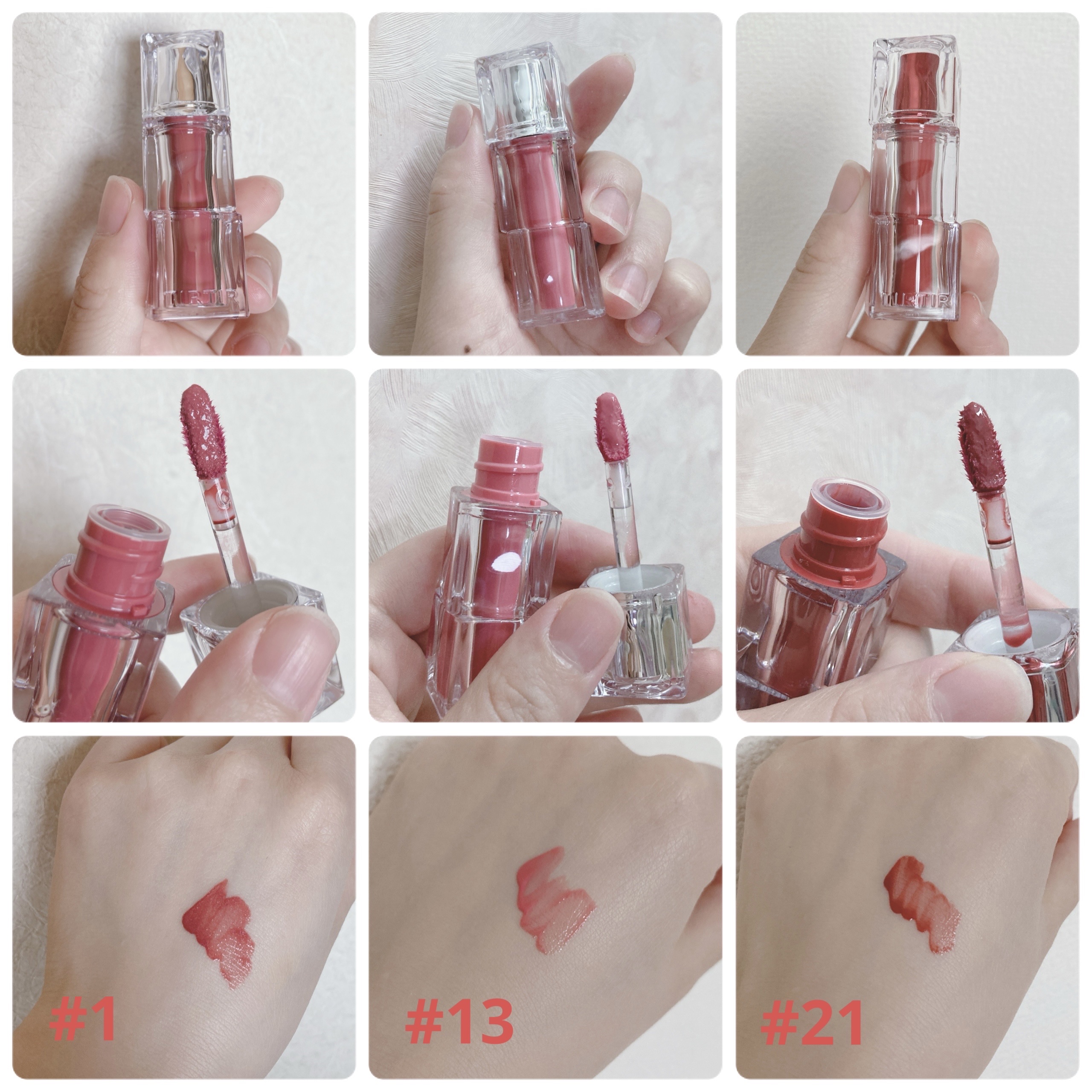 ウォーターリズムグロウティント 21 FIG ME（ミニ）/TIRTIR(ティルティル)/リップティントを使ったクチコミ（2枚目）