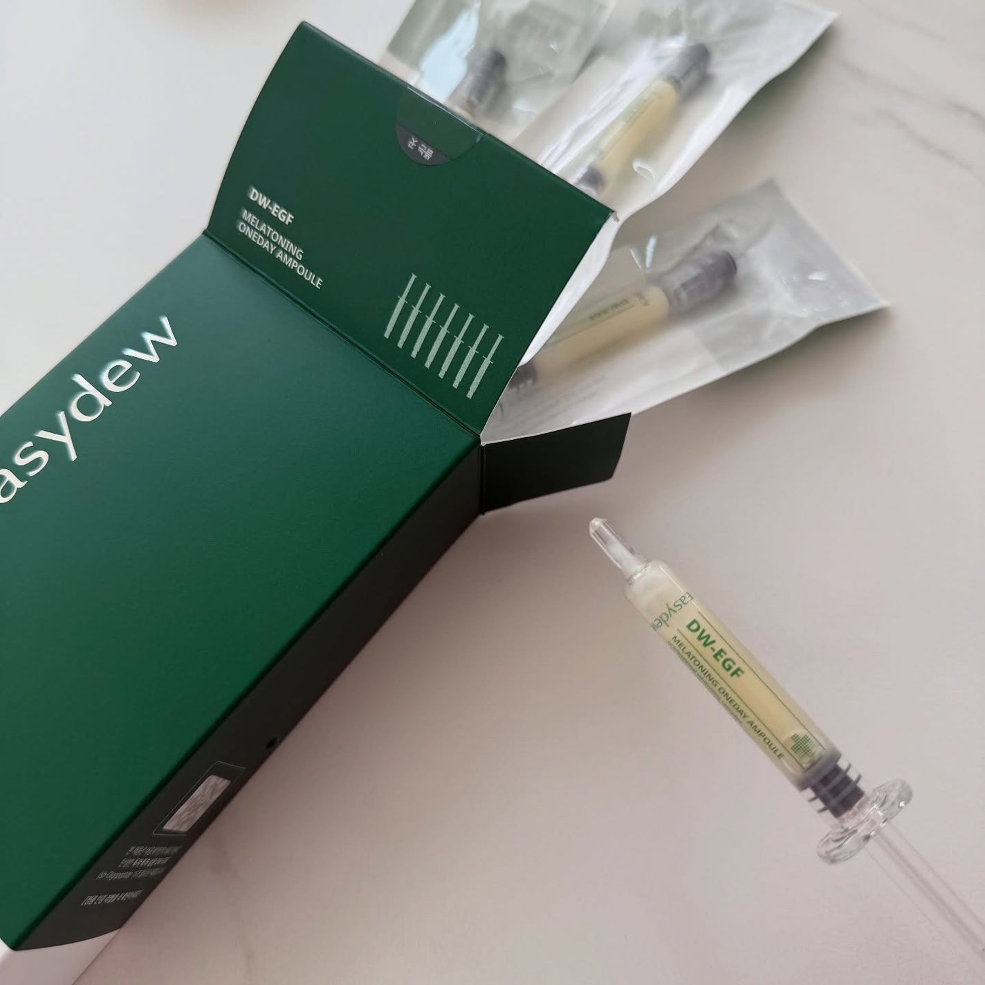 DW-EGFワンデイズアンプル/Easydew/美容液を使ったクチコミ(2枚目)
