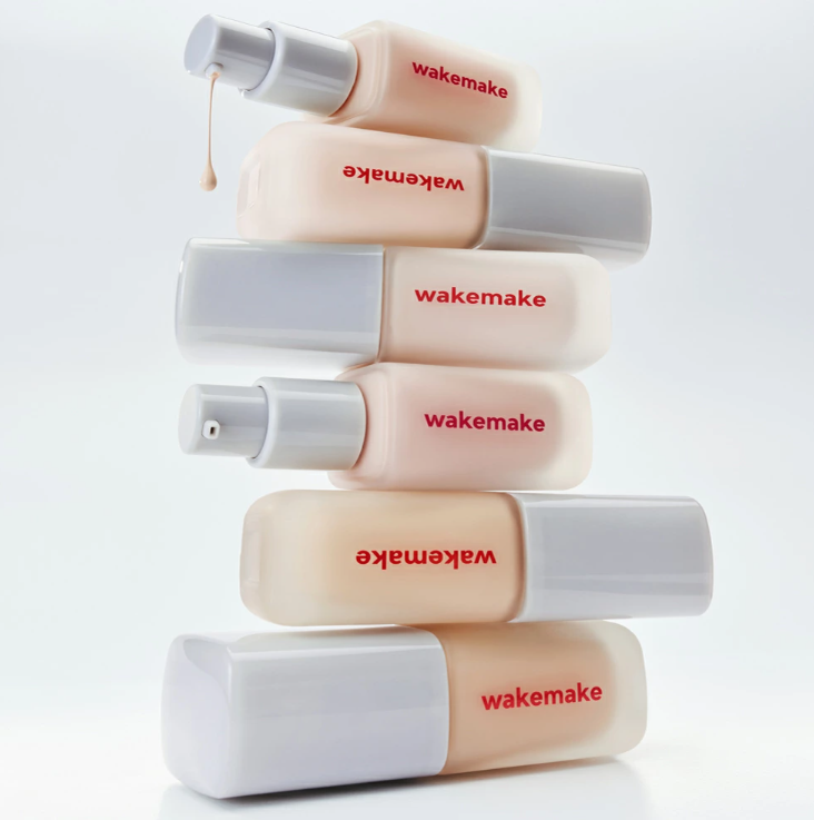 シームレスウェアファンデーション/wakemake/リキッドファンデーションを使ったクチコミ(1枚目)