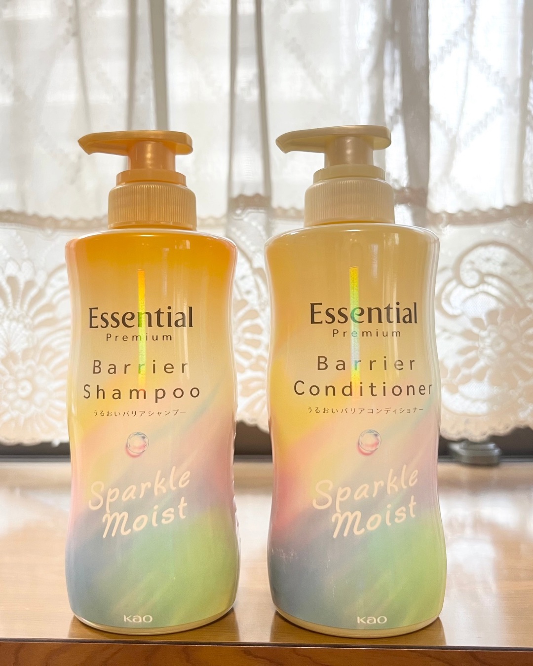 エッセンシャルプレミアム バリアシャンプー・コンディショナー スパークルモイスト/エッセンシャル/市販シャンプーを使ったクチコミ（2枚目）