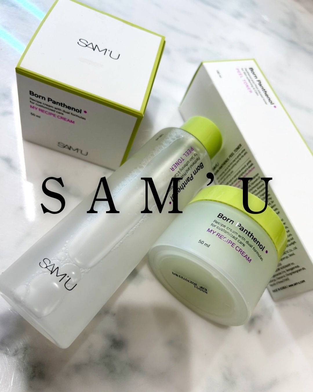 ボーンパンテノールピールトナー/SAM'U/化粧水を使ったクチコミ（1枚目）