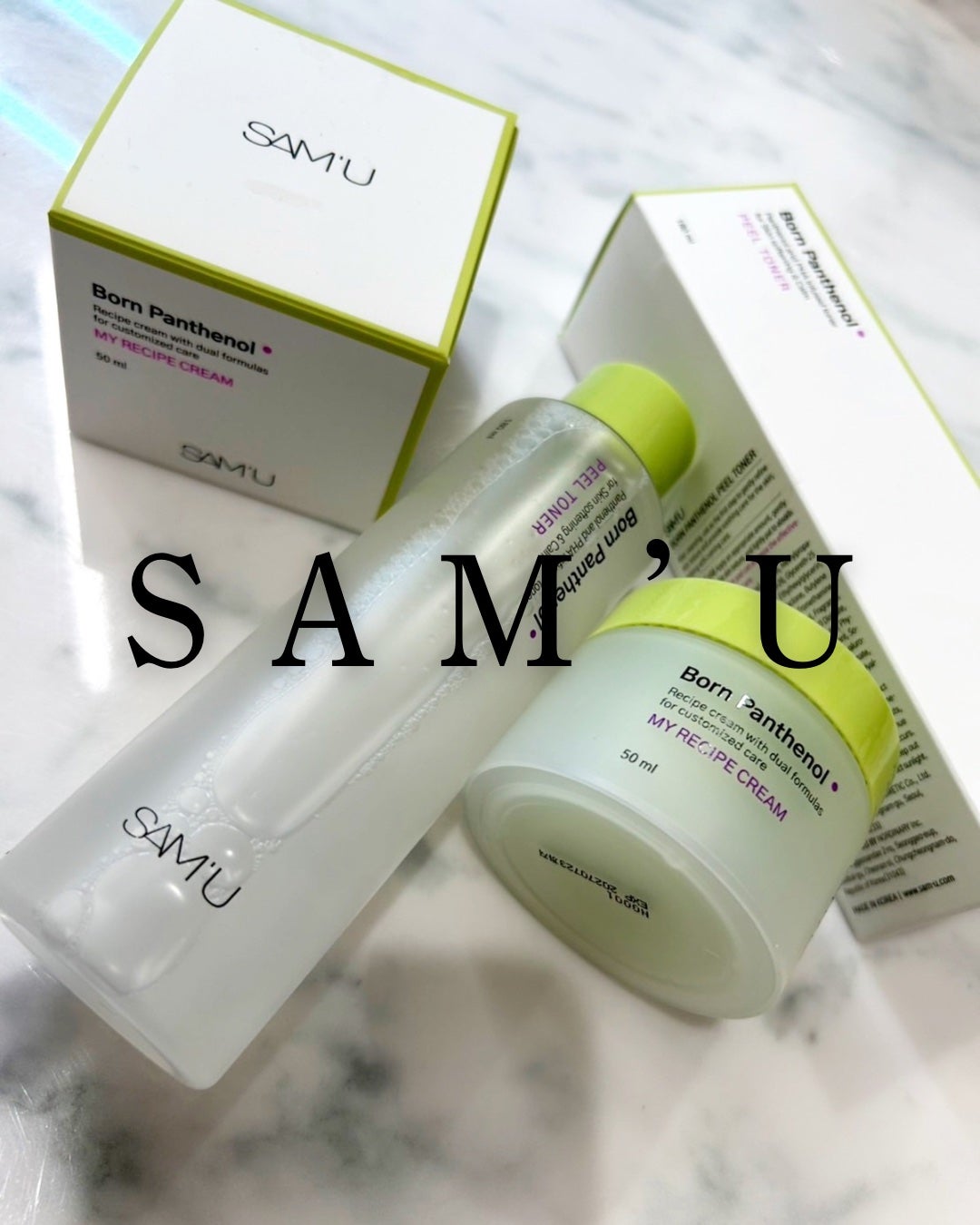 ボーンパンテノールピールトナー/SAM'U/化粧水を使ったクチコミ(1枚目)