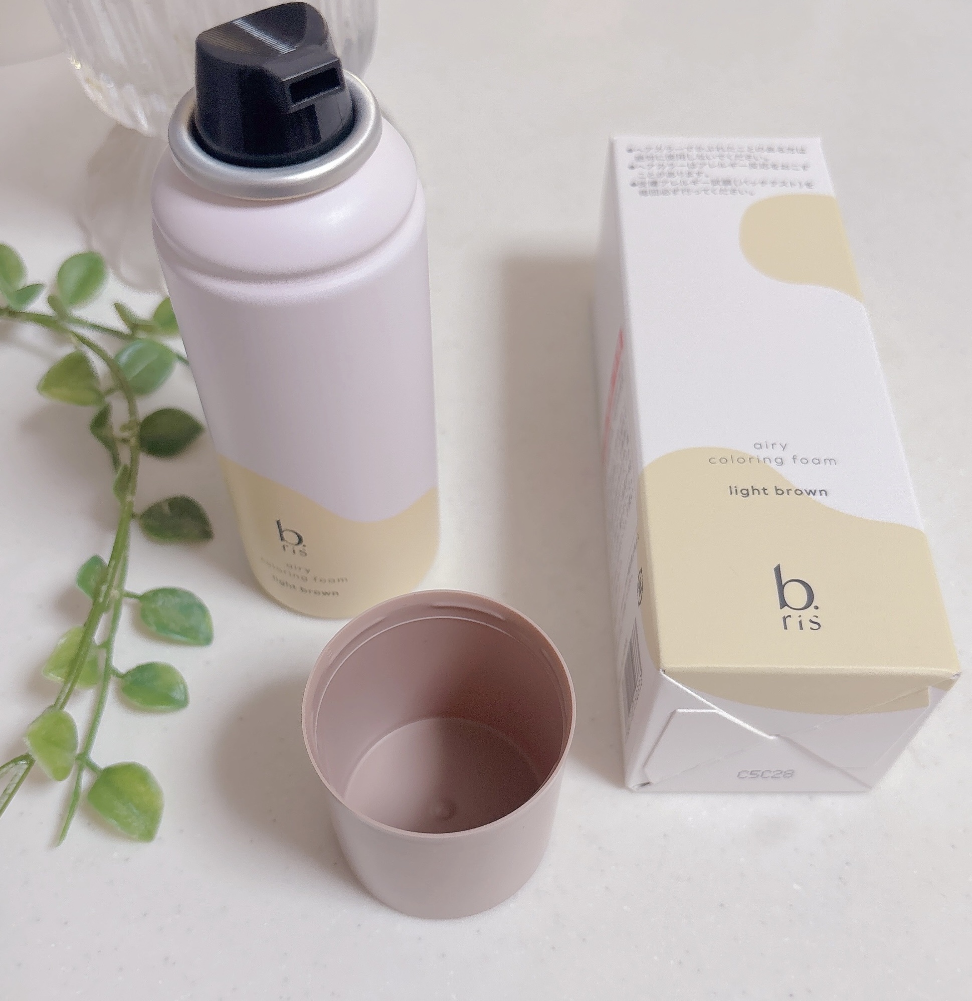 試してみた】b.ris エアリー カラーリング フォームの人気色
