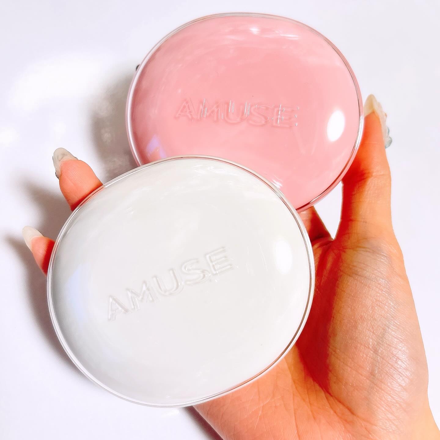 デューパワーヴィーガンクッション/AMUSE/クッションファンデーションを使ったクチコミ（2枚目）