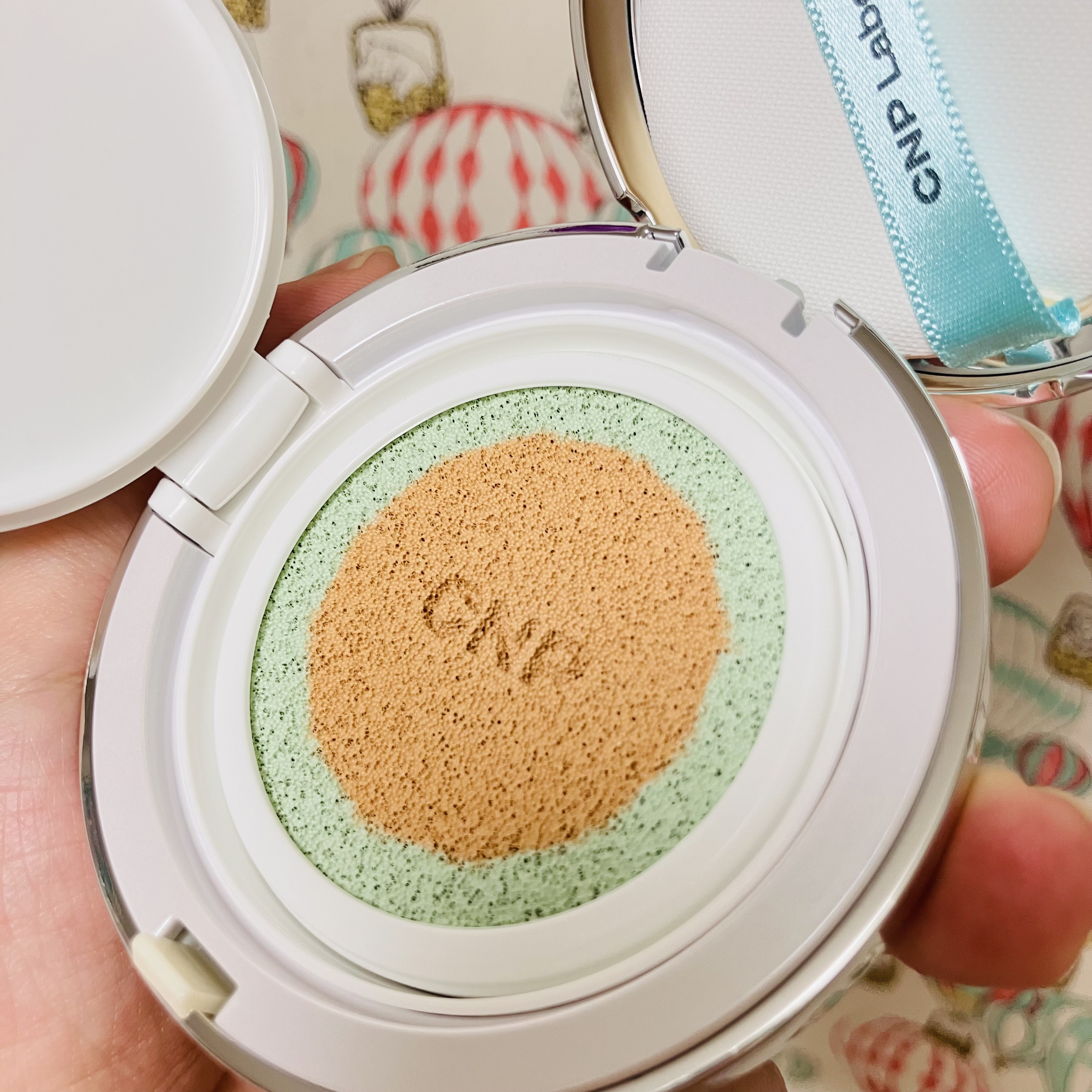 CICA ブロック クッション/CNP Laboratory/クッションファンデーションを使ったクチコミ（3枚目）