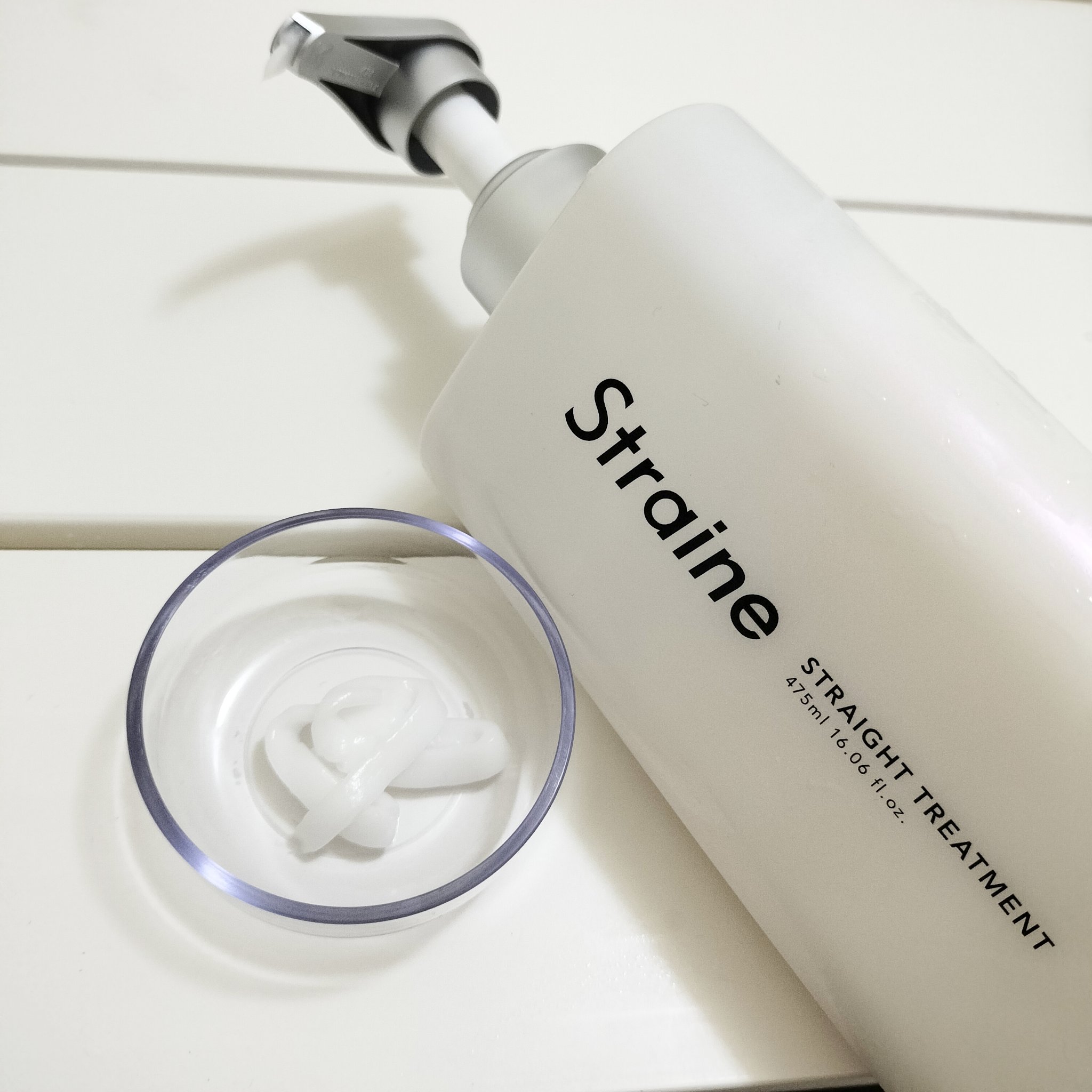 ストレートシャンプー/ストレートトリートメント ホワイトブロッサムの香り/Straine/市販シャンプーを使ったクチコミ（3枚目）