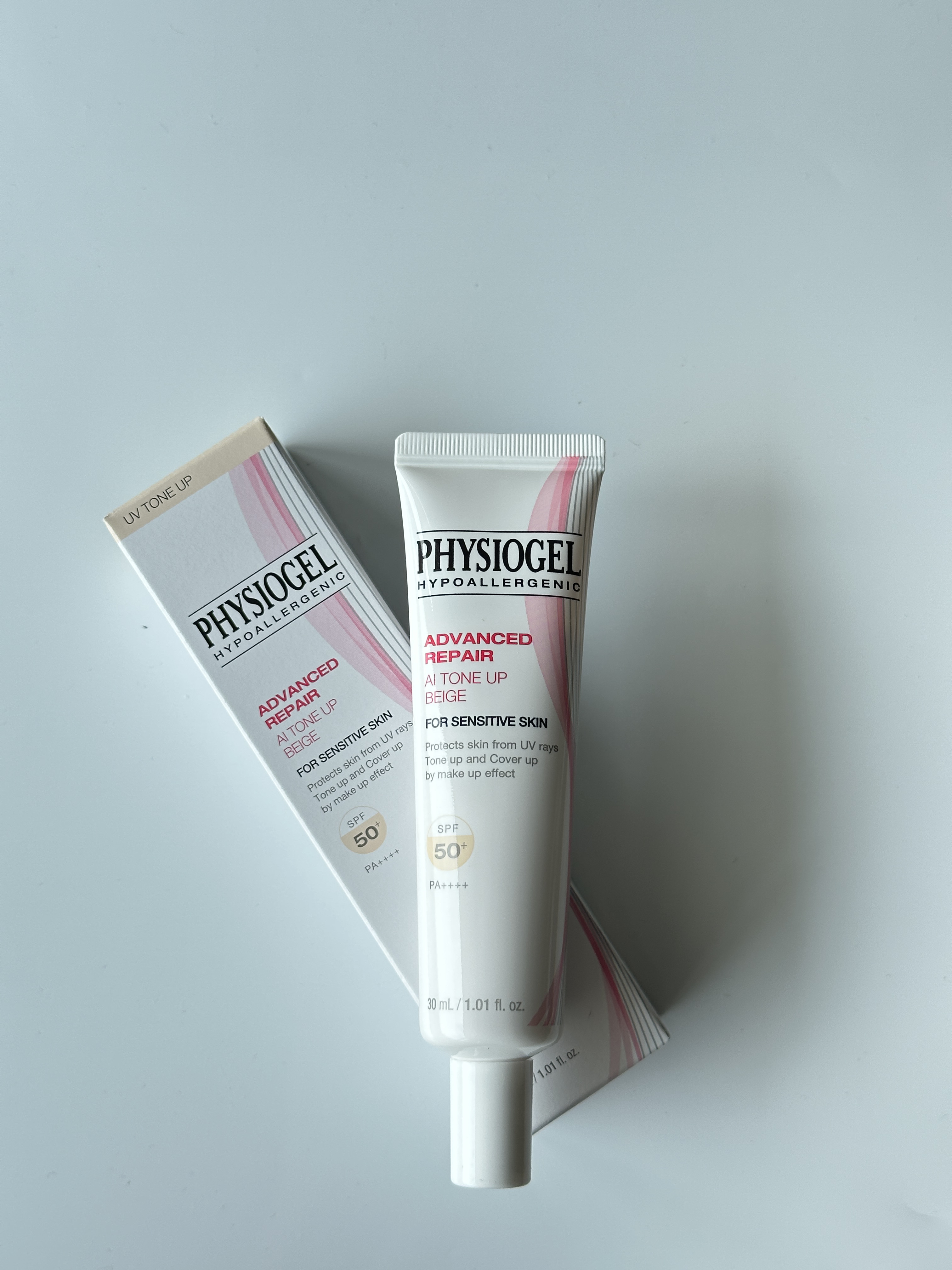 アドバンスドリペア　ＡＩグローアップ　サンスクリーン/PHYSIOGEL/日焼け止めクリームを使ったクチコミ（1枚目）