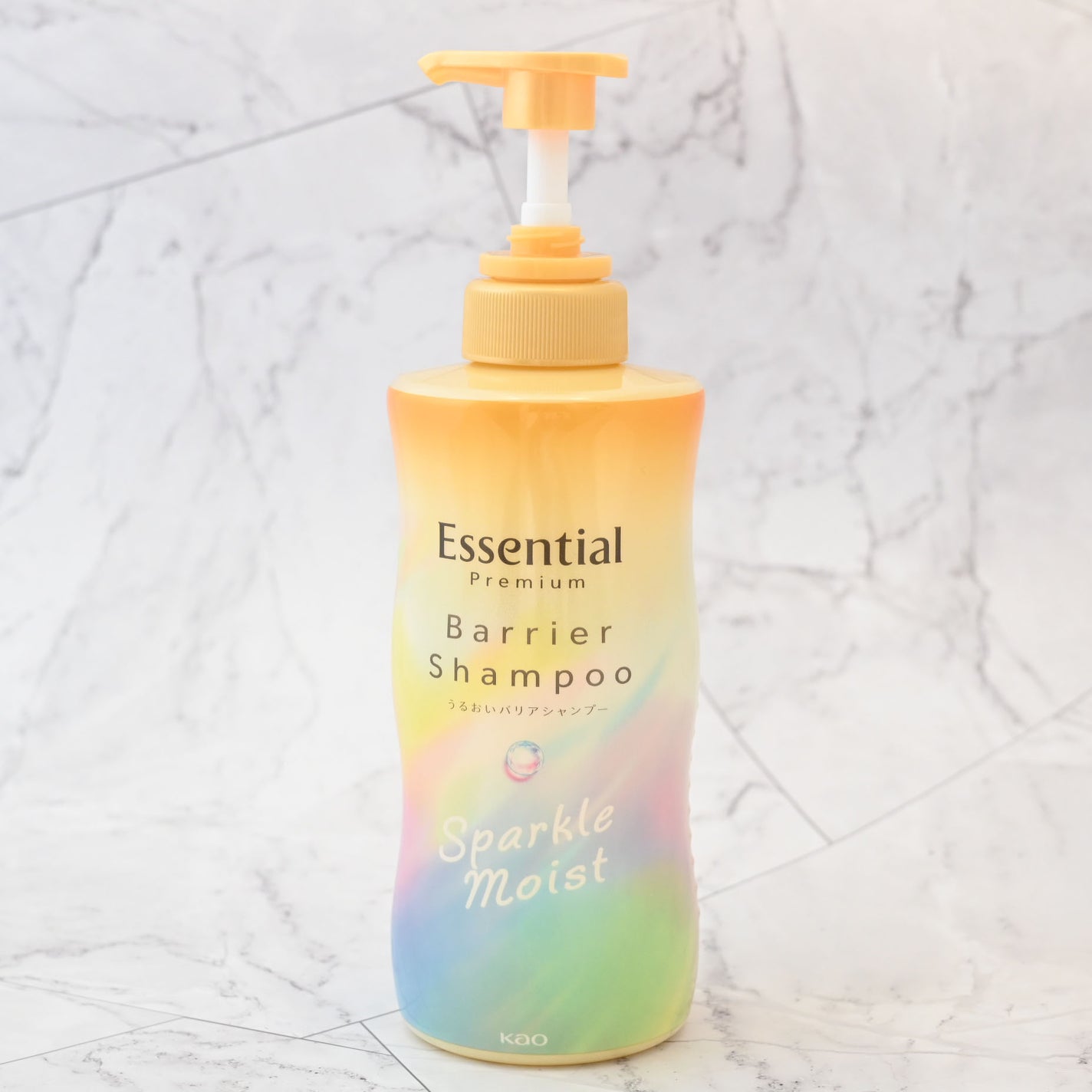エッセンシャルプレミアム バリアシャンプー・コンディショナー スパークルモイスト/エッセンシャル/市販シャンプーを使ったクチコミ(2枚目)