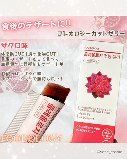 コレオロジーカットゼリー/FOODOLOGY/食品を使ったクチコミ(4枚目)