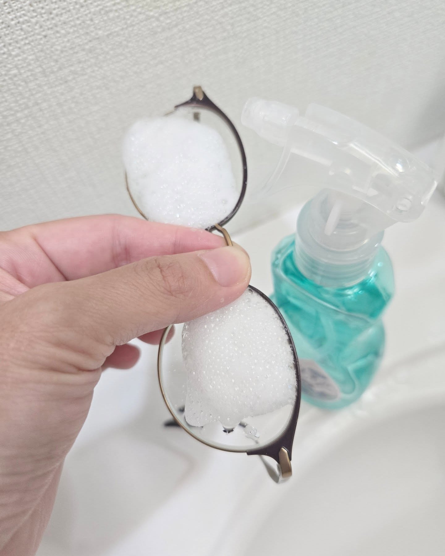 メガネのシャンプー 除菌EX/ソフト９９コーポレーション/その他を使ったクチコミ（3枚目）