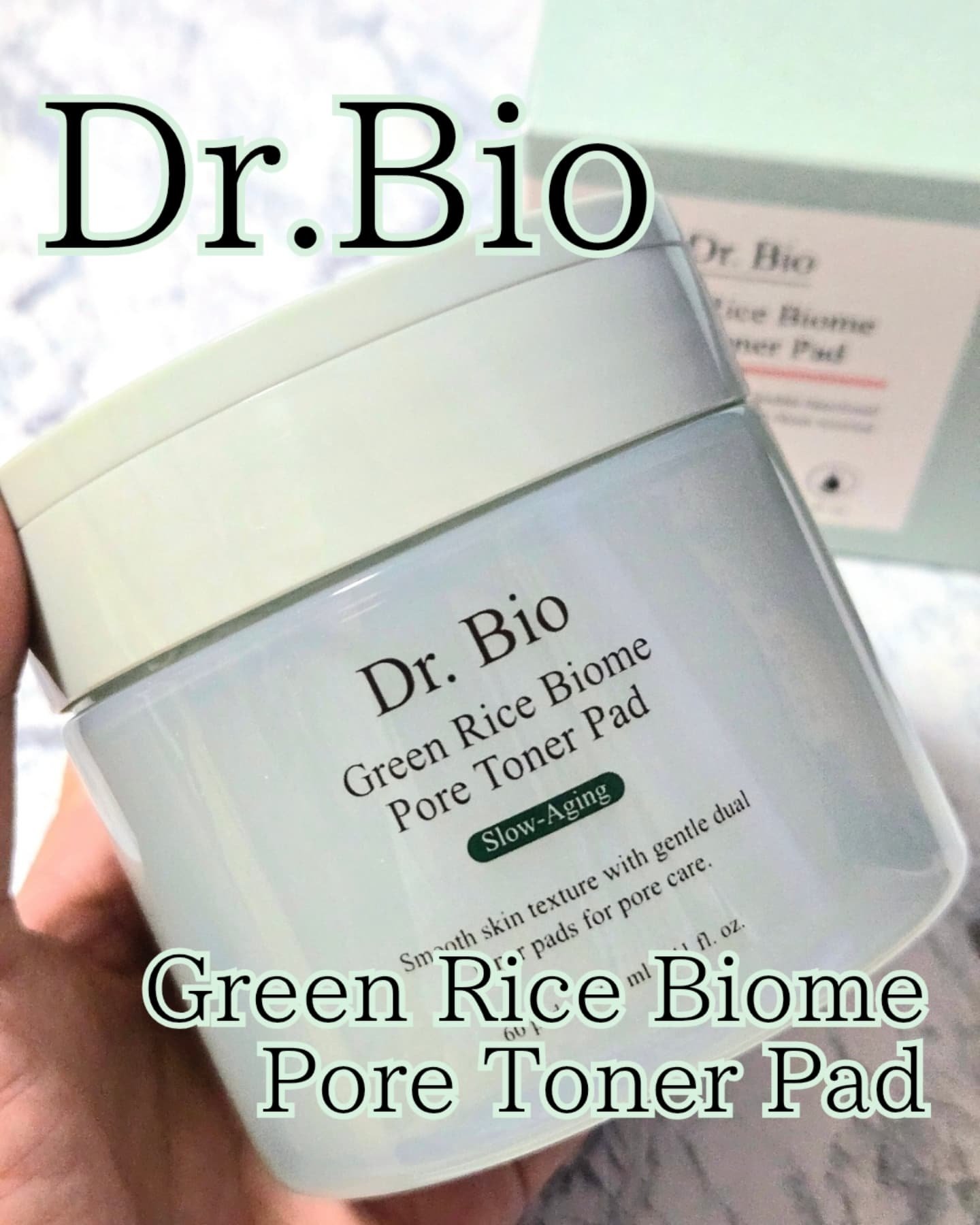 緑米バイオーム™トーンアップ毛穴トナーパッド/Dr.Bio/トナーパッドを使ったクチコミ（1枚目）