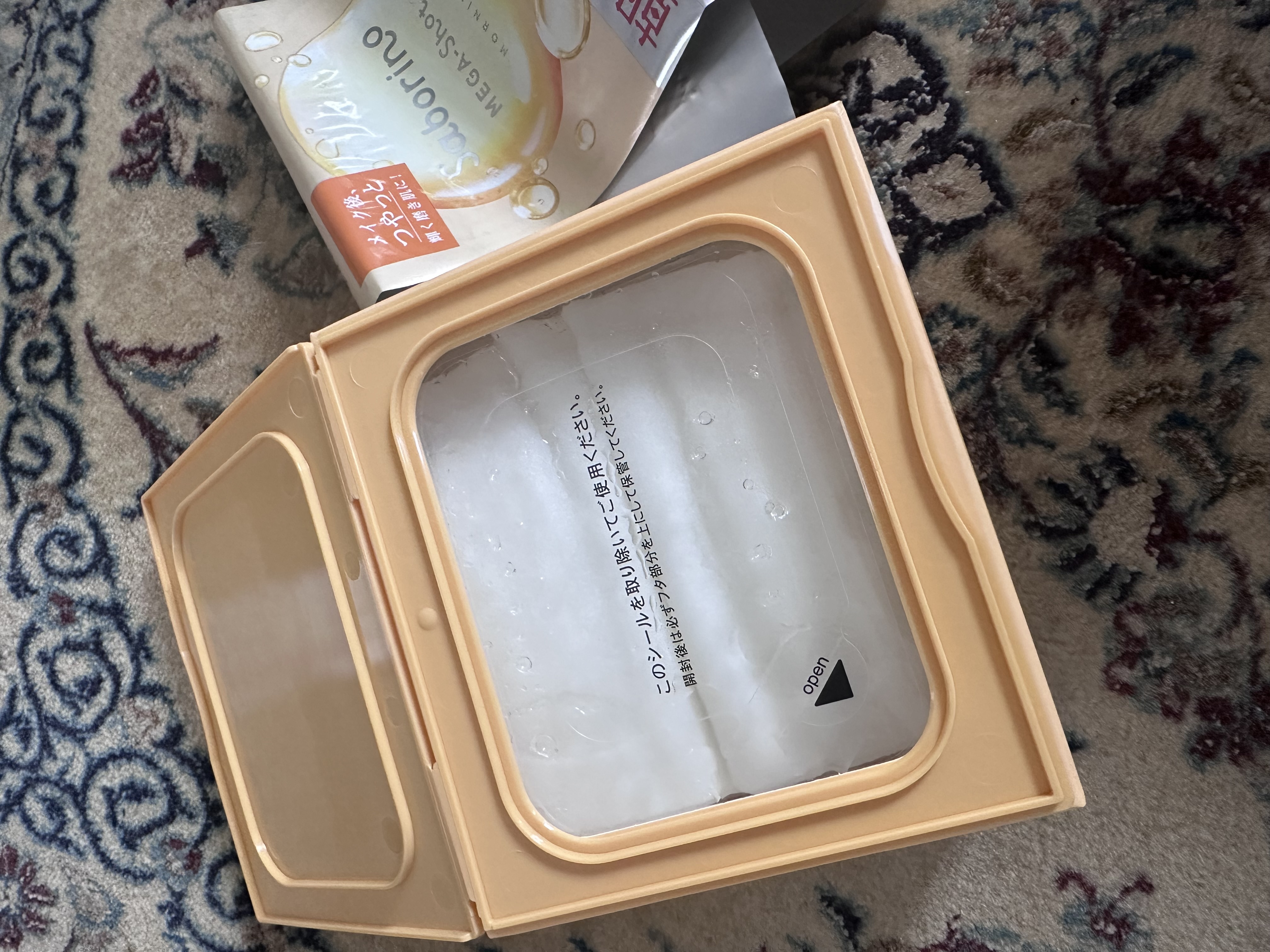 サボリーノ メガショット 朝用ツヤピールマスク CC/サボリーノ/シートマスク・パックを使ったクチコミ（3枚目）