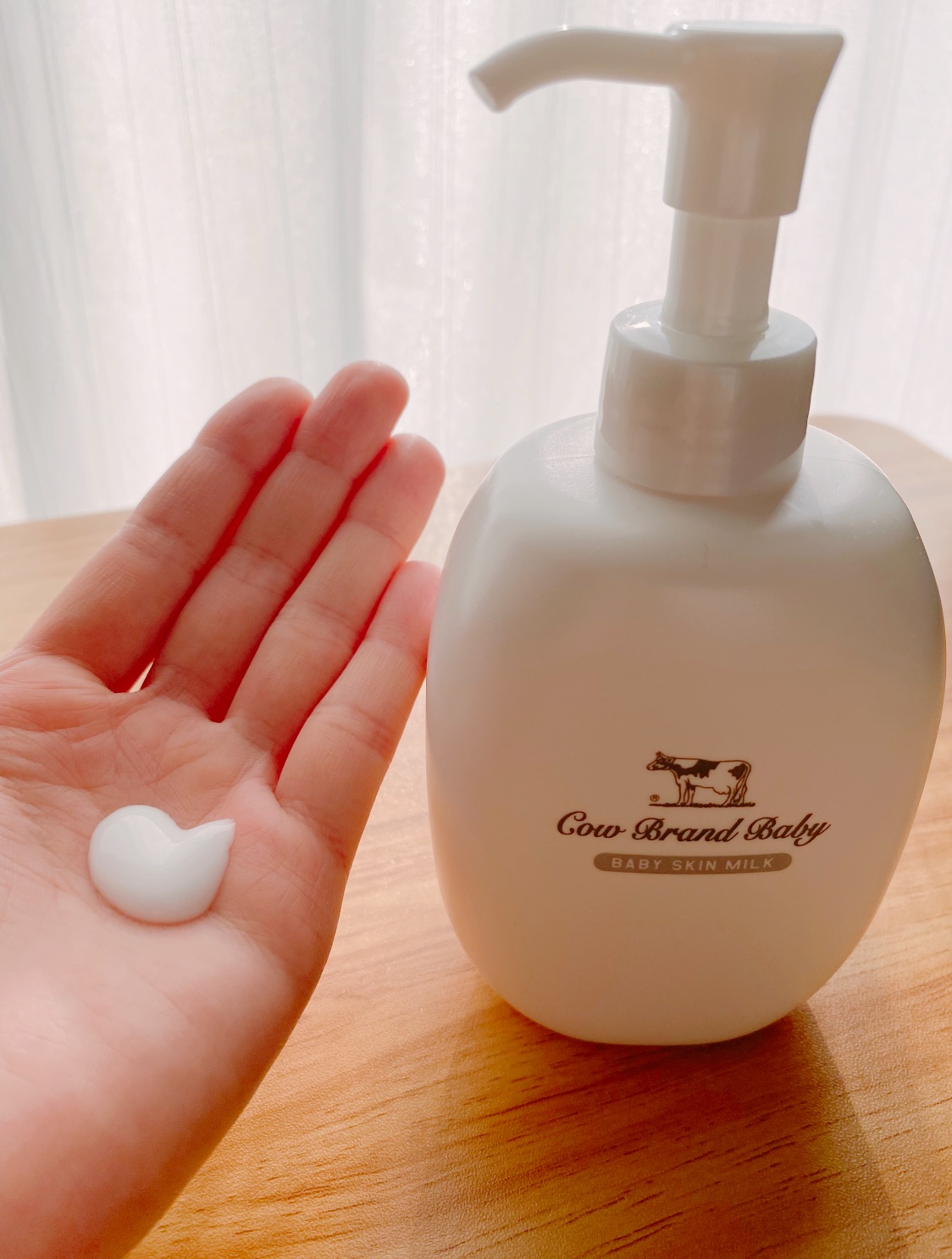カウブランド ベビー　スキンミルク/カウブランド　ベビー/ボディミルクを使ったクチコミ（2枚目）