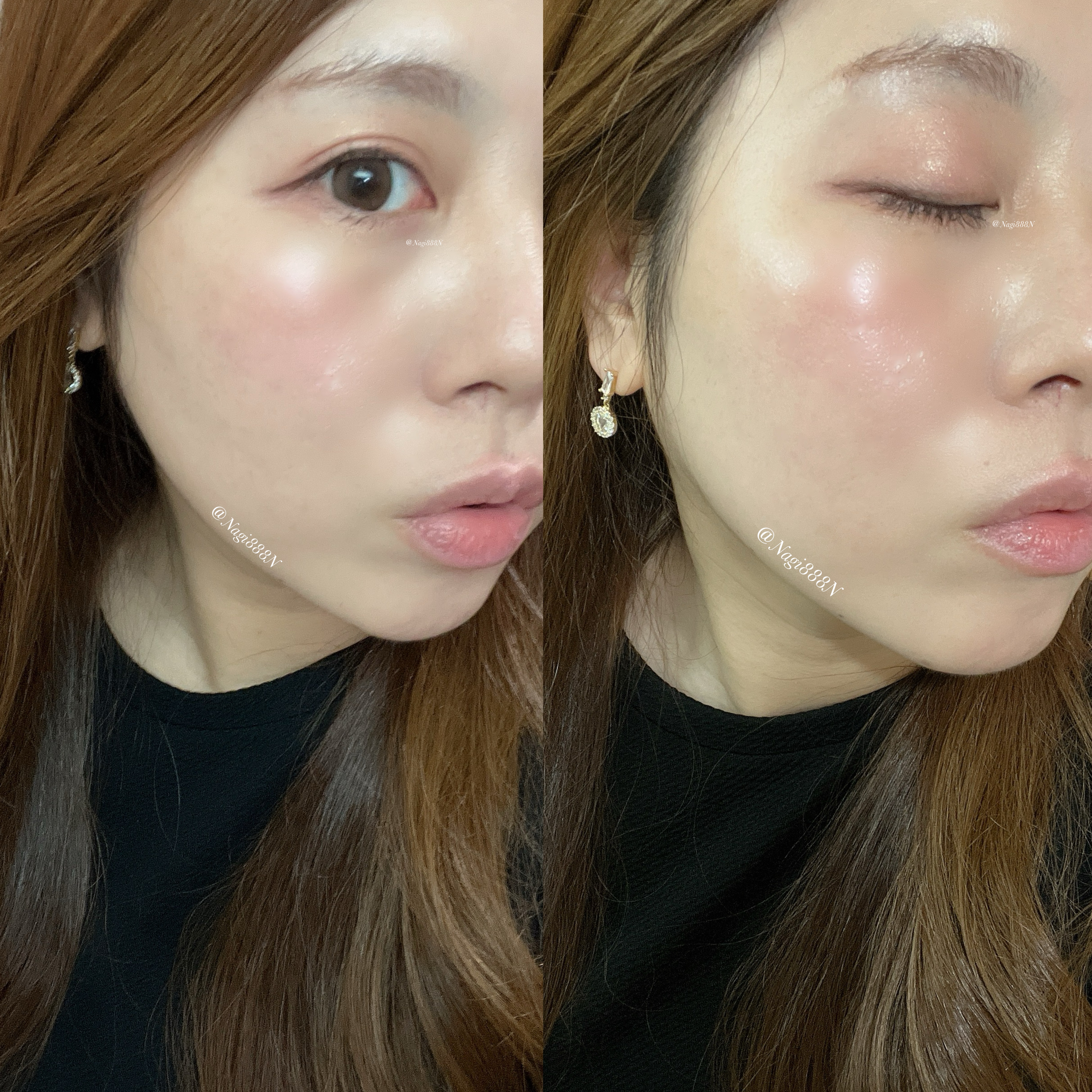 デュアルチークメロウ/fwee/ジェル・クリームチークを使ったクチコミ（2枚目）