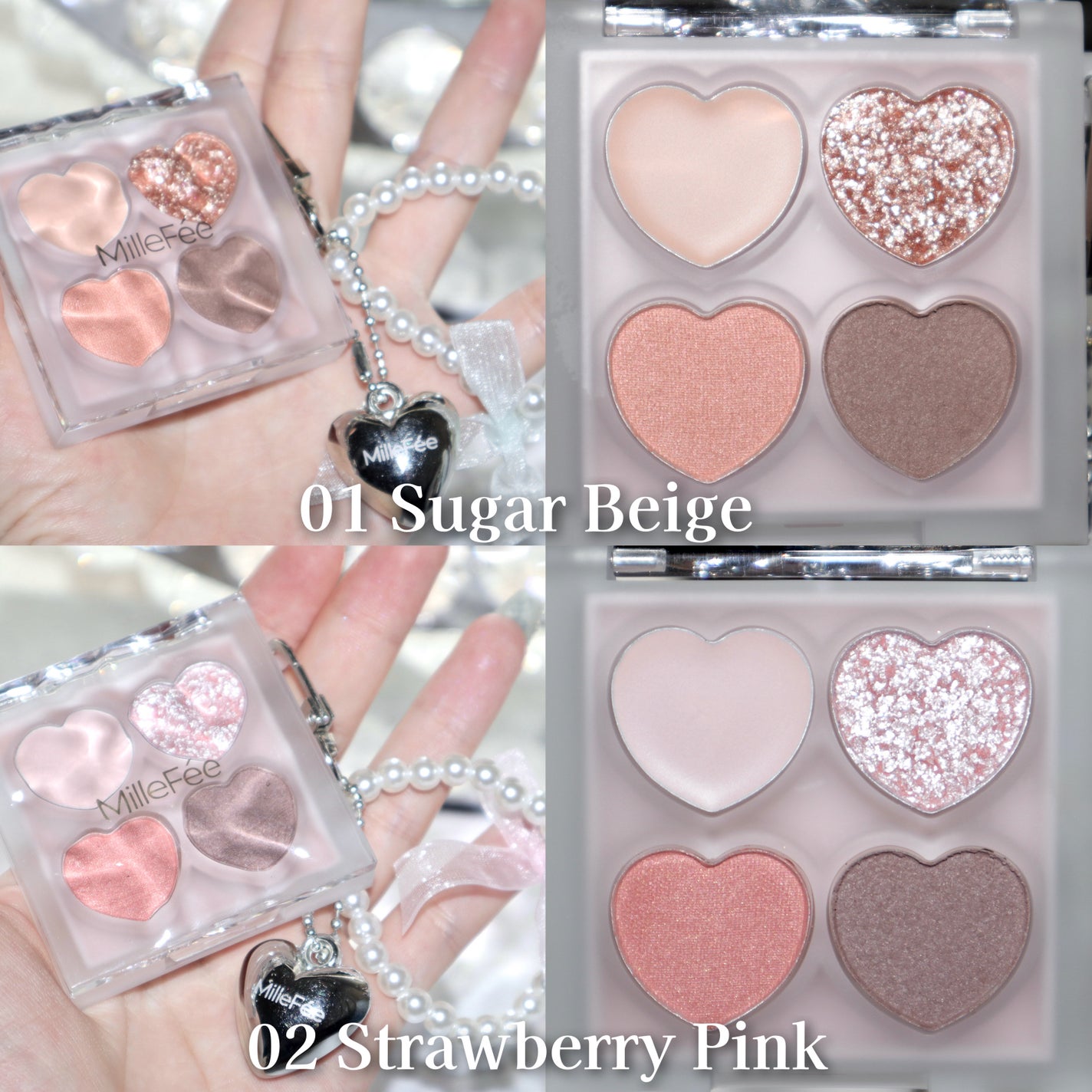 ぷくぷく涙袋パレット/MilleFée/アイシャドウパレットを使ったクチコミ(3枚目)