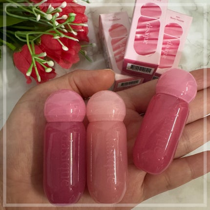 ジューシーデューイグロウティント/dasique/リップティントを使ったクチコミ(1枚目)