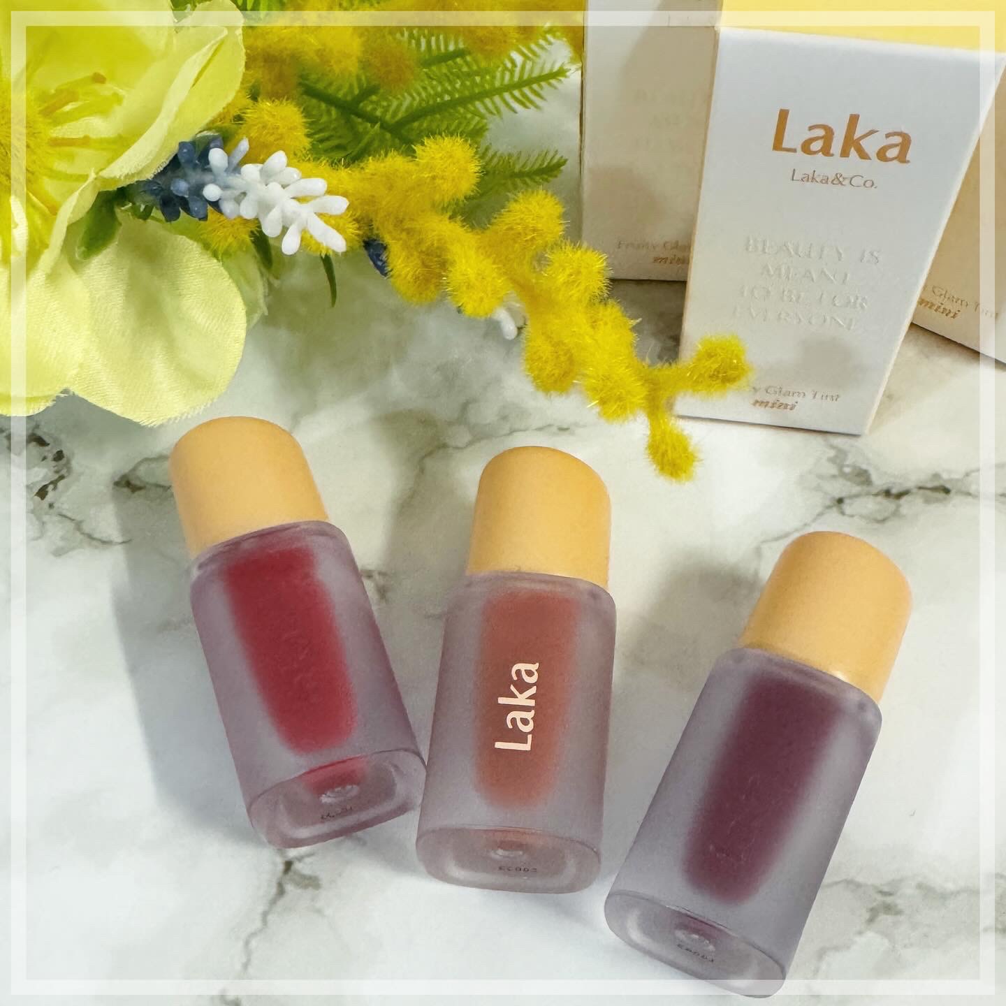 フルーティーグラムティント/Laka/リップティントを使ったクチコミ（1枚目）