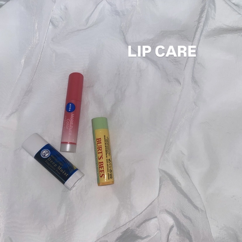 モイストピュアカラーリップ/ニベア/リップクリームを使ったクチコミ（1枚目）