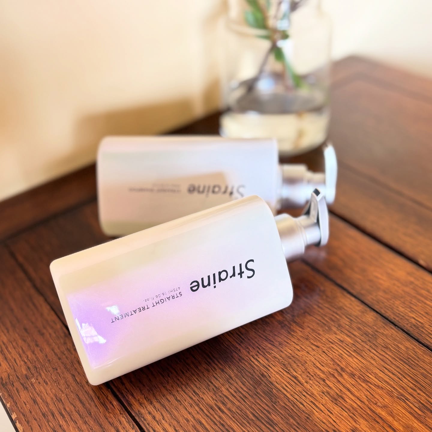 ストレートシャンプー/ストレートトリートメント ホワイトブロッサムの香り/Straine/市販シャンプーを使ったクチコミ（2枚目）