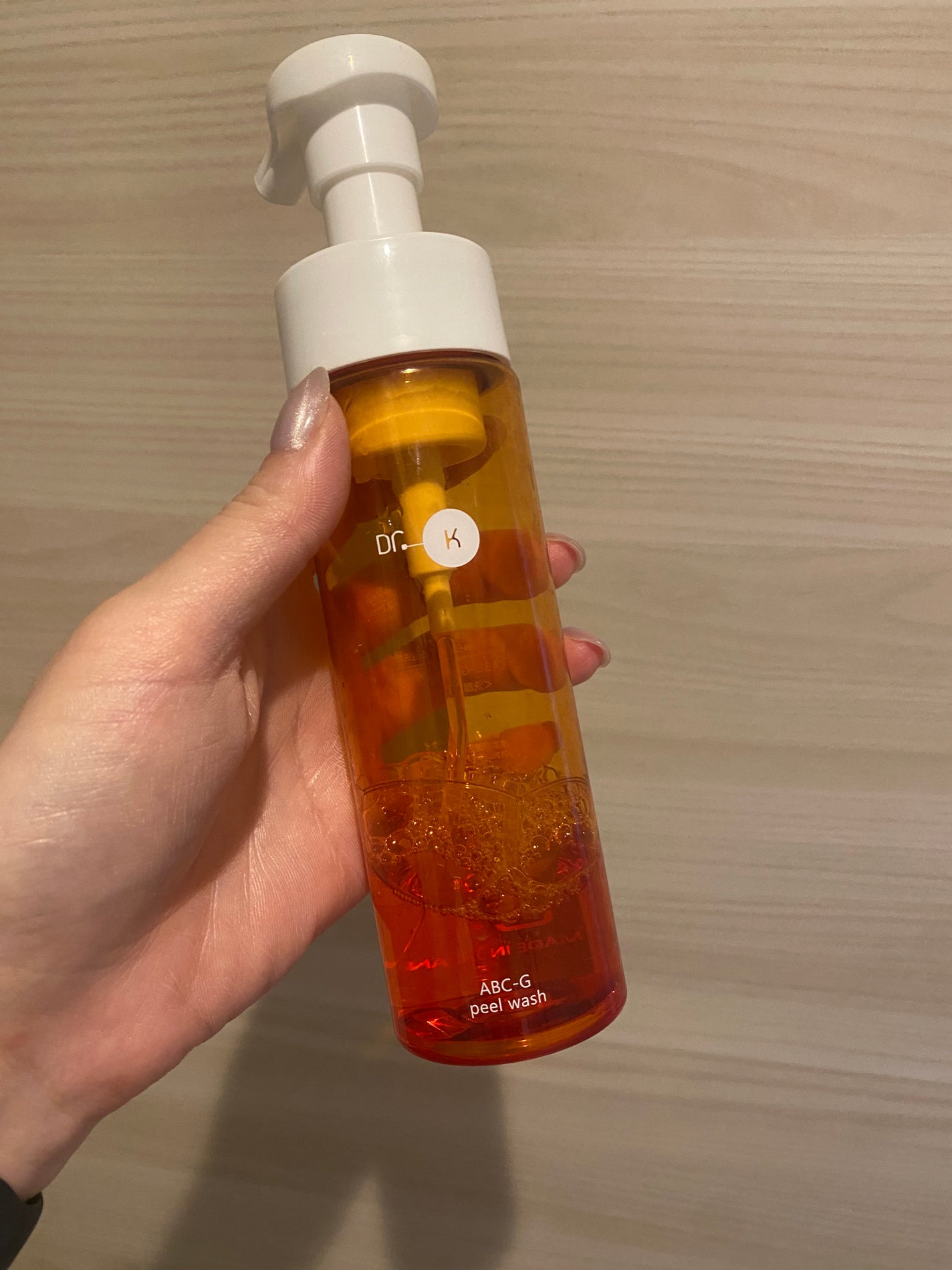 ABC-Gピールウォッシュ/ドクターケイ/泡洗顔を使ったクチコミ(3枚目)