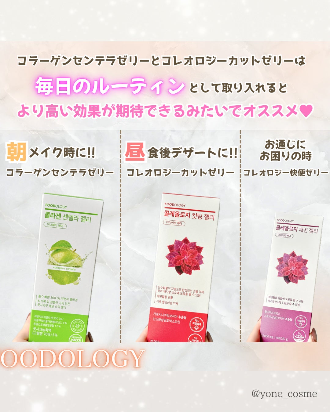 コレオロジーカットゼリー/FOODOLOGY/食品を使ったクチコミ(6枚目)