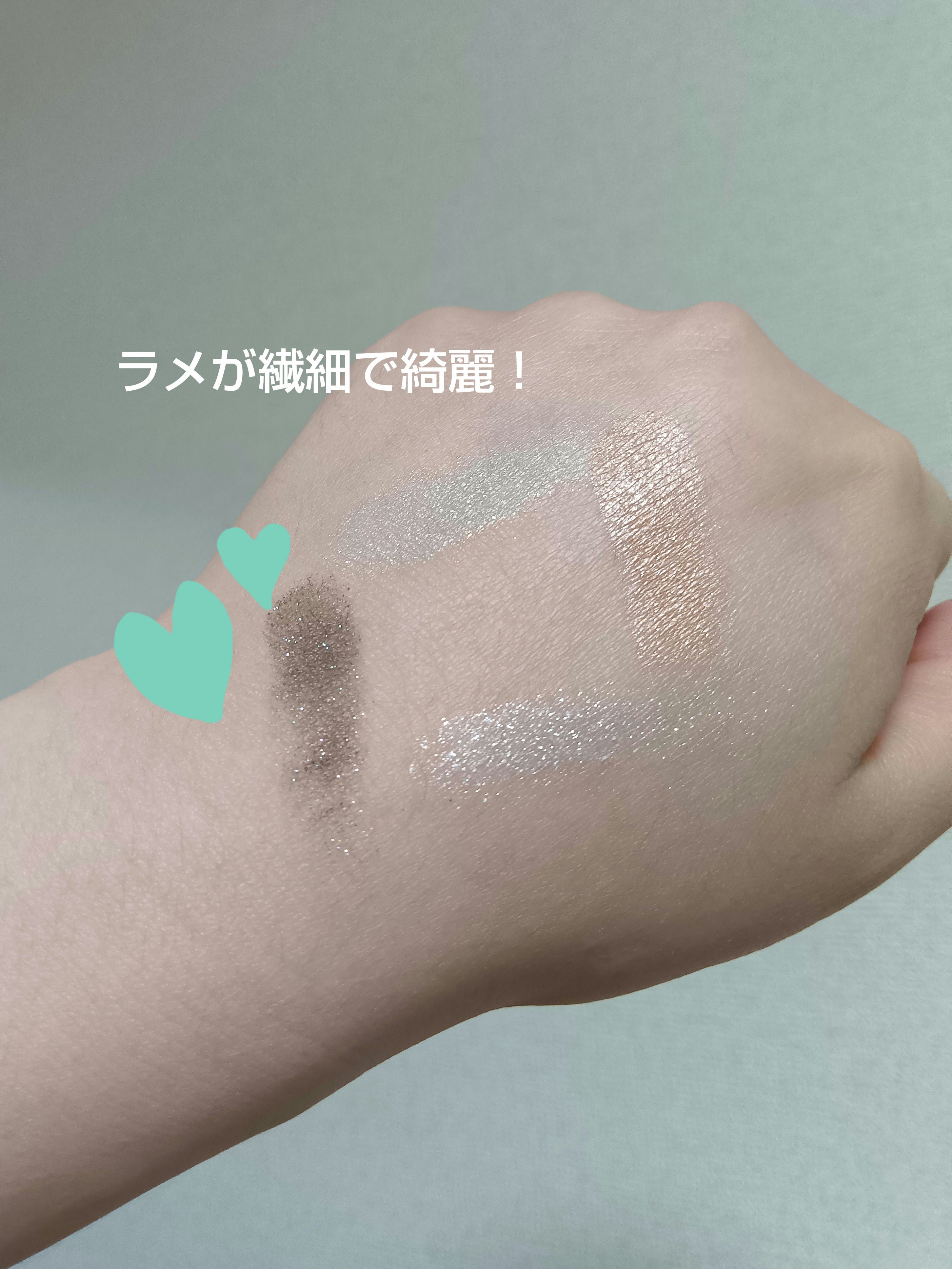 エクシア アイカラー ヴォロンテ 04 プリュム ドゥース/ALBION/アイシャドウパレットを使ったクチコミ（2枚目）