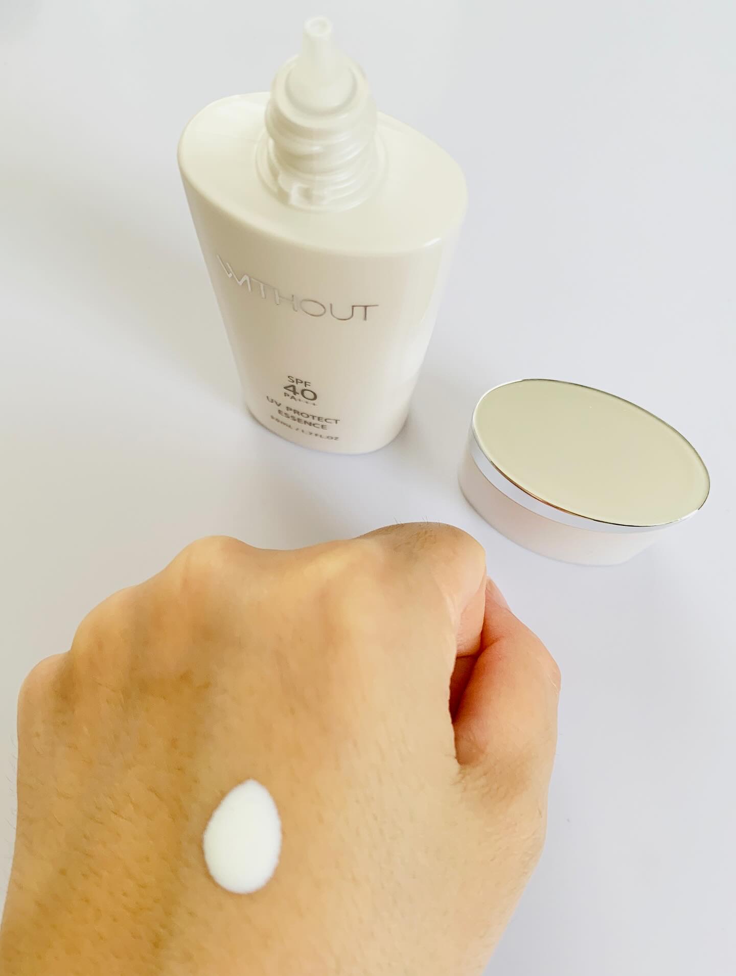 ウィズアウト UVプロテクト エッセンス/WITHOUT/日焼け止めローションを使ったクチコミ（3枚目）